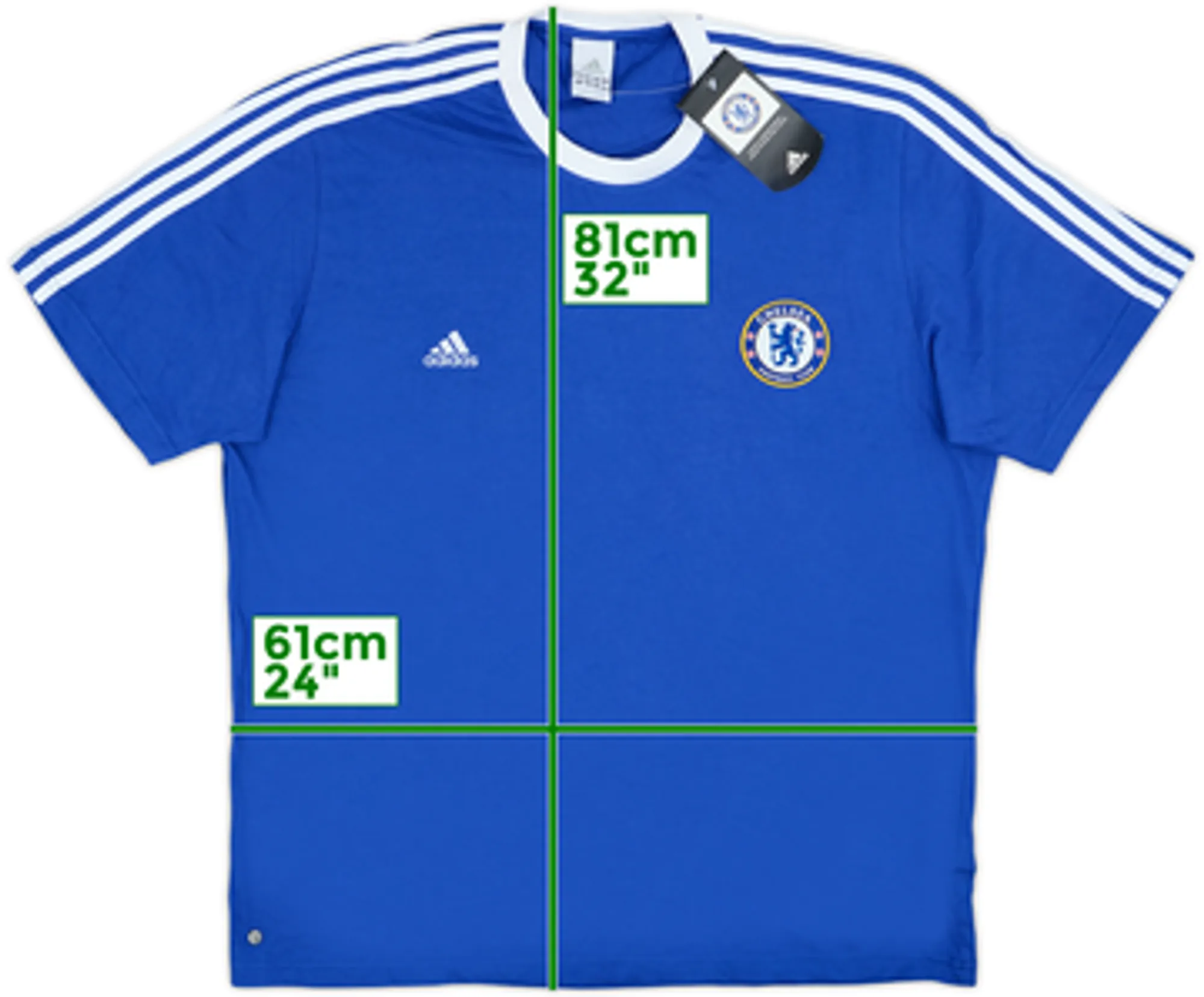 2006-07 Chelsea adidas Cotton Tee (XXL)