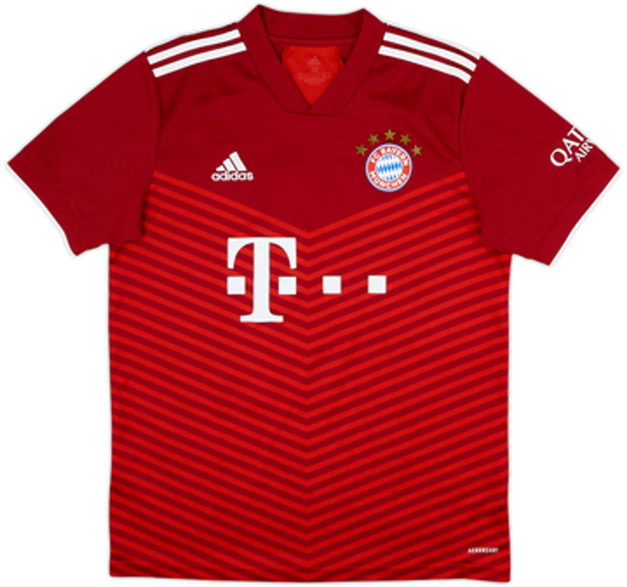2021-22 Bayern Munich Home Shirt Lewandowski #9 - 7/10 - (M)