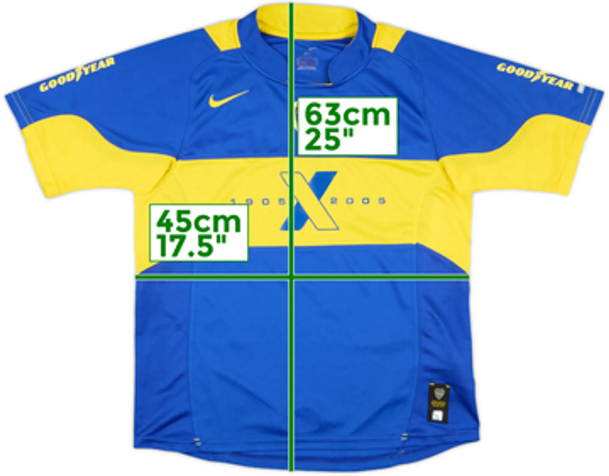 2004-05 Boca Juniors Home Shirt - 9/10 - (L.Boys)