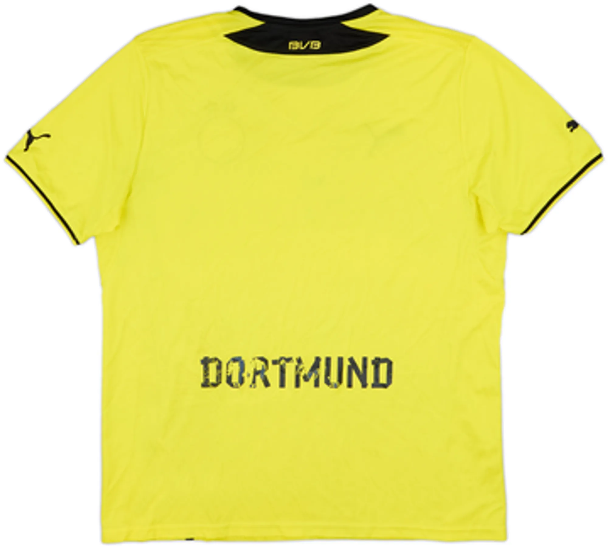 2013-14 Borussia Dortmund Signed Home Shirt - 5/10 - (XL)