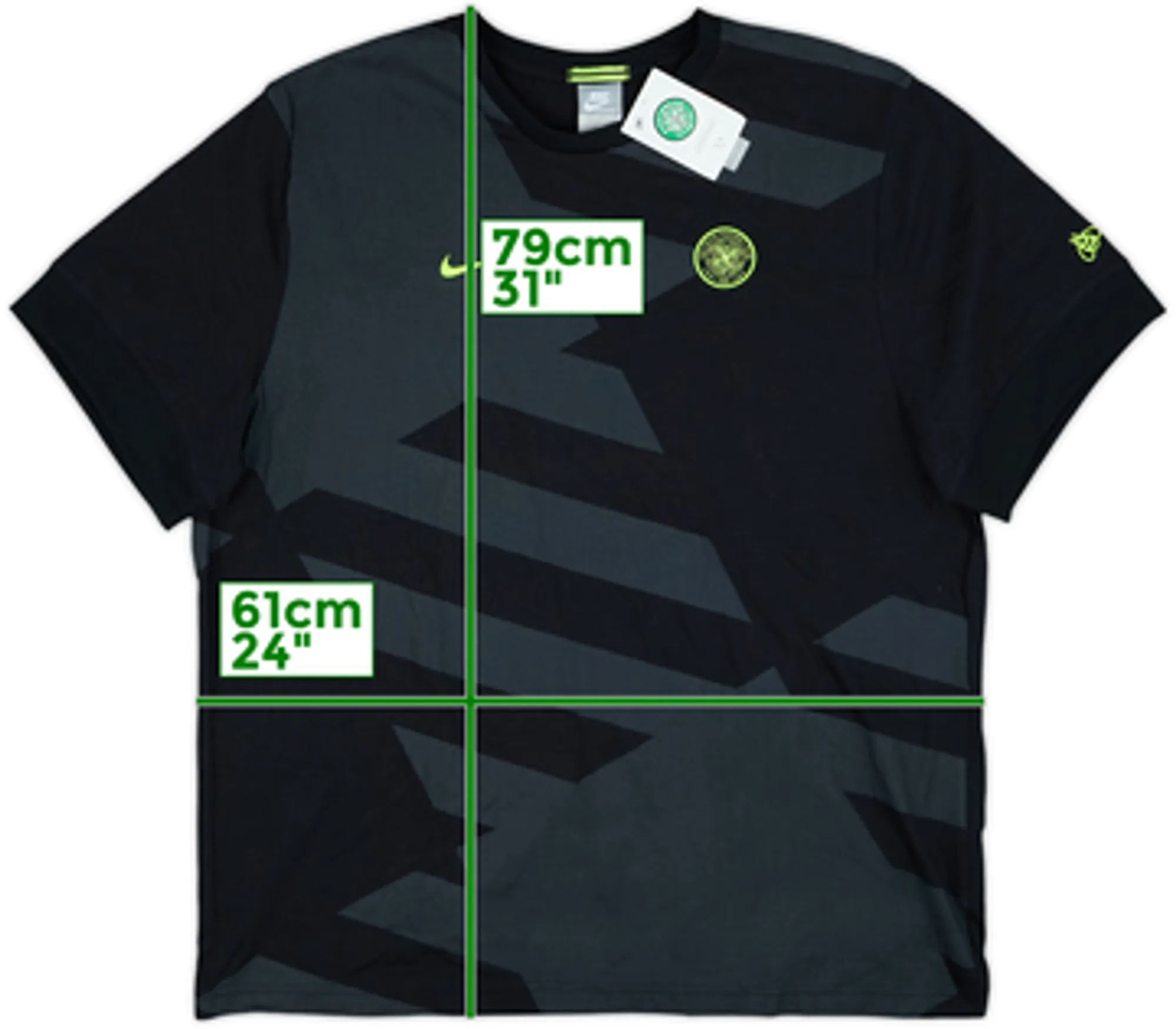 2009-10 Celtic Nike Cotton Tee (XXL)