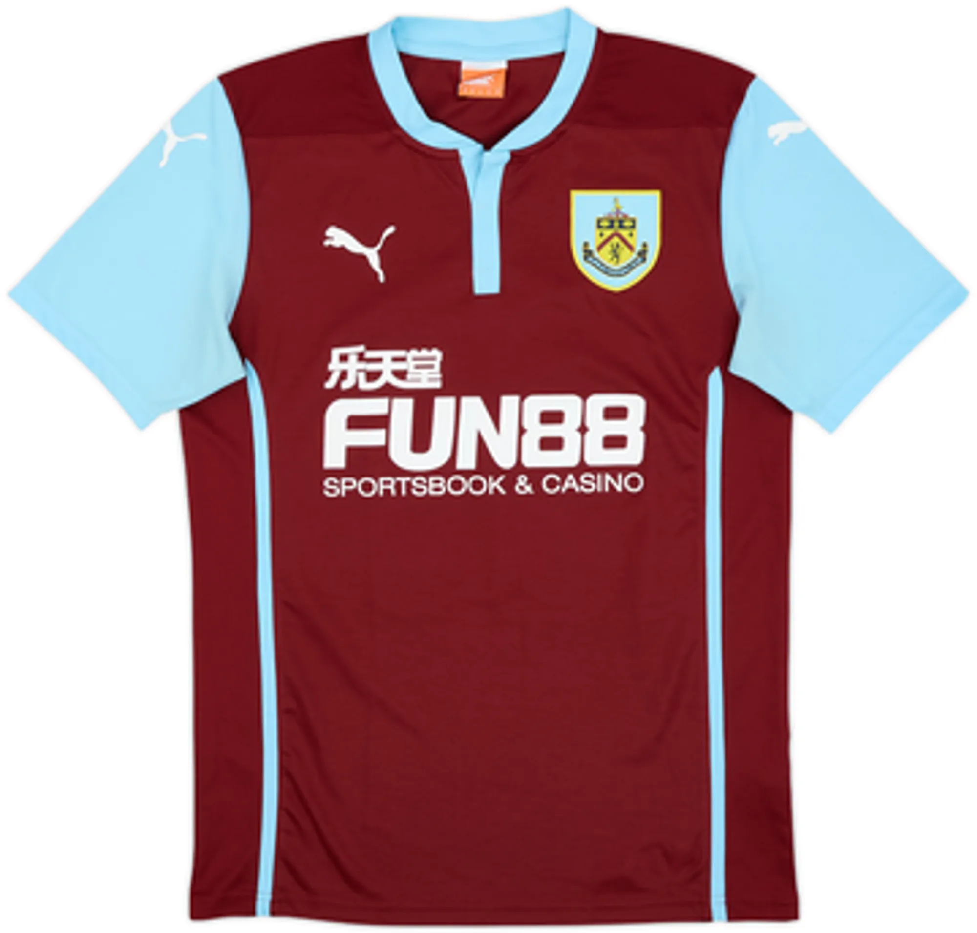 2014-15 Burnley Home Shirt Barnes #30 - 8/10 - (M)