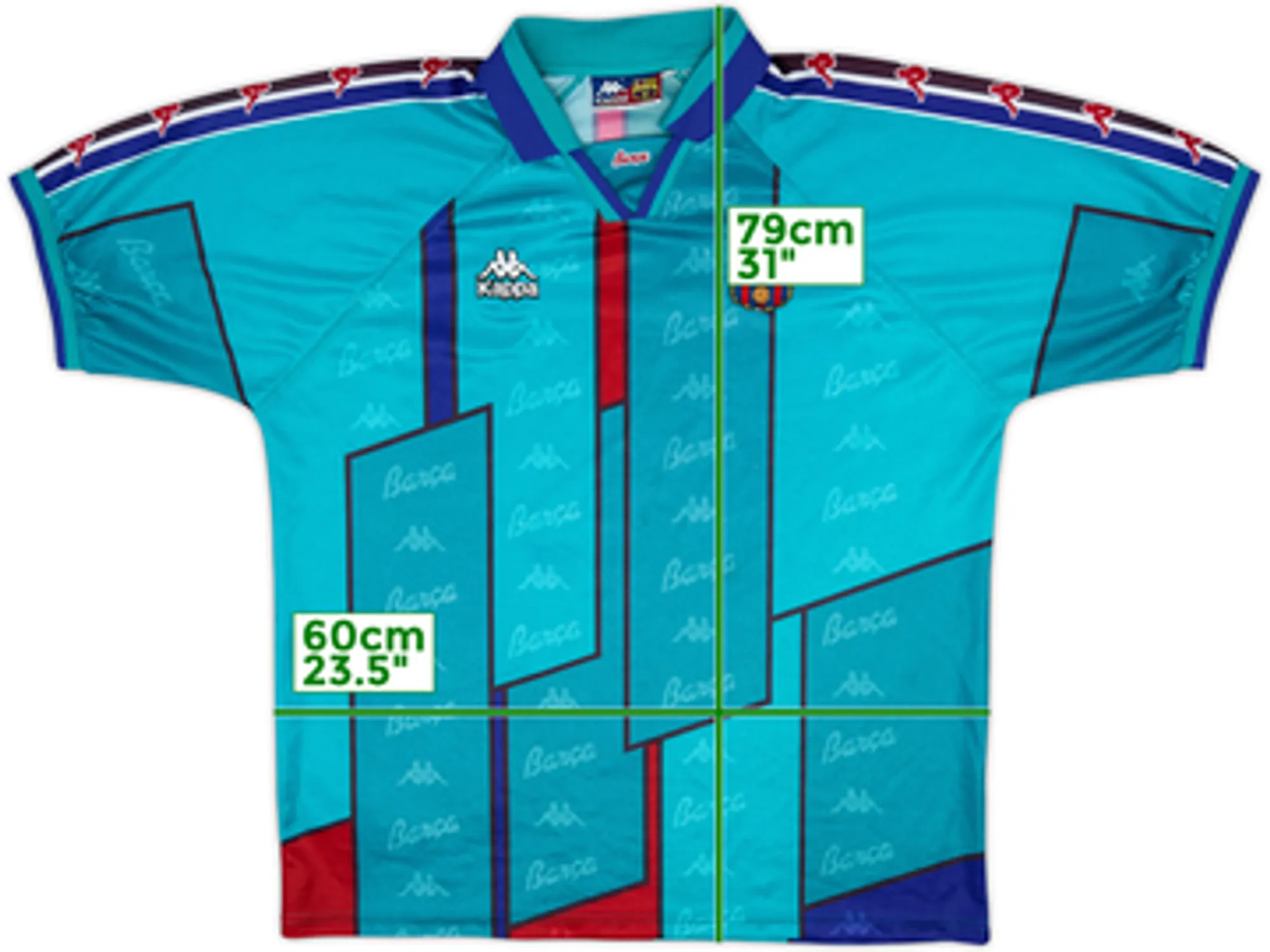 1995-97 Barcelona Away Shirt - 6/10 - (L)