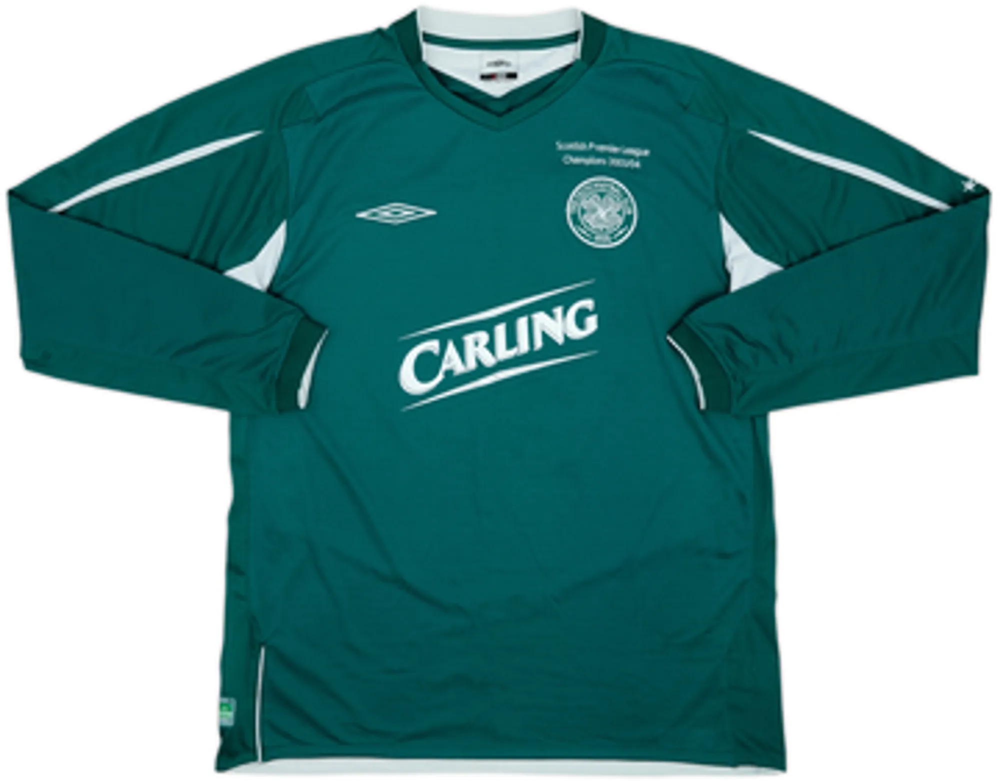 2004-05 Celtic 'Champions' Away L/S Shirt Petrov #19 - 9/10 - (L)