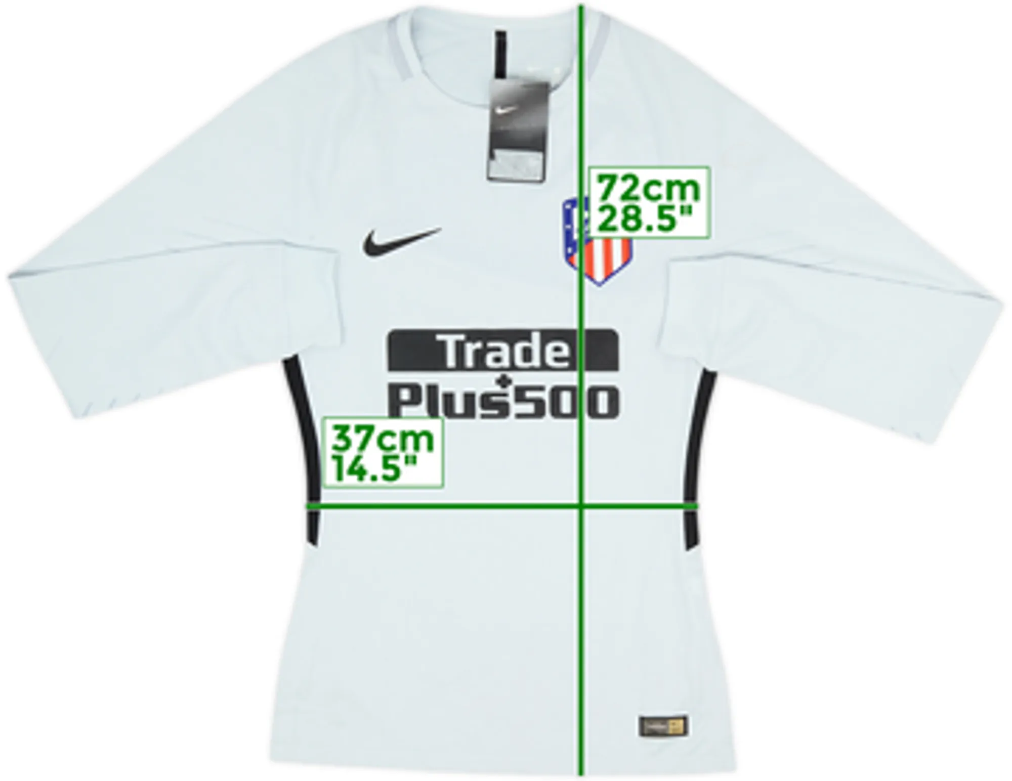 2017-18 Atletico Madrid Player Issue GK Shirt (S)
