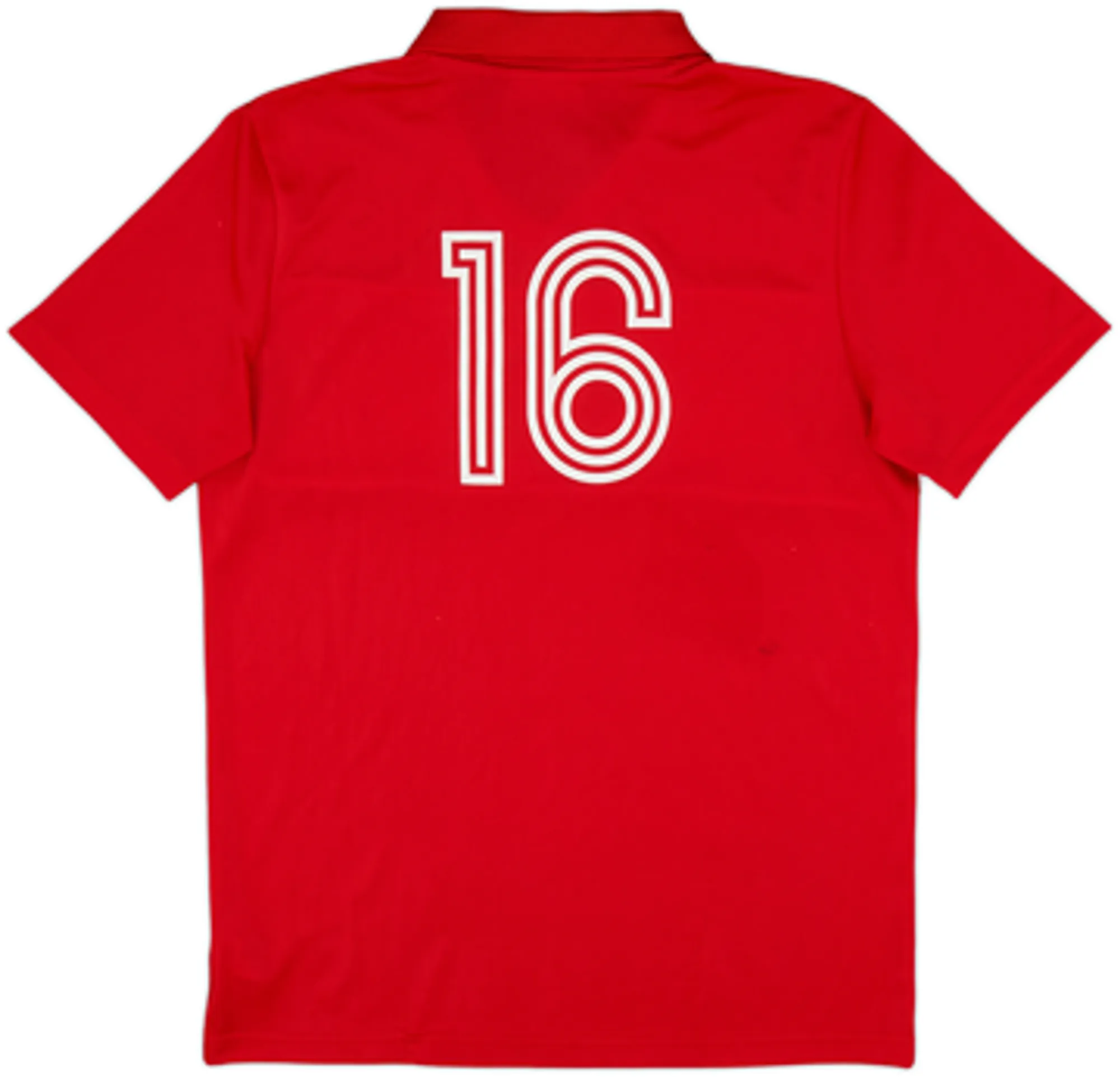 2018 Belgium adidas Originals Retro 1984 Home Shirt #16 - 7/10 - (M)