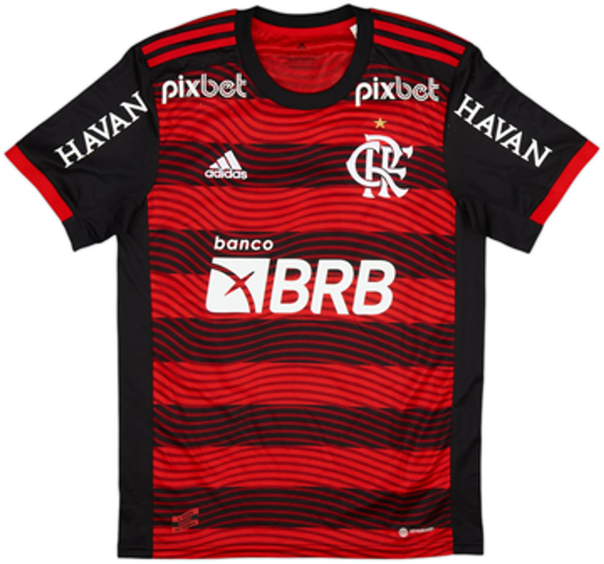 2022 Flamengo Home Shirt David Luiz #23 - 8/10 - (S)