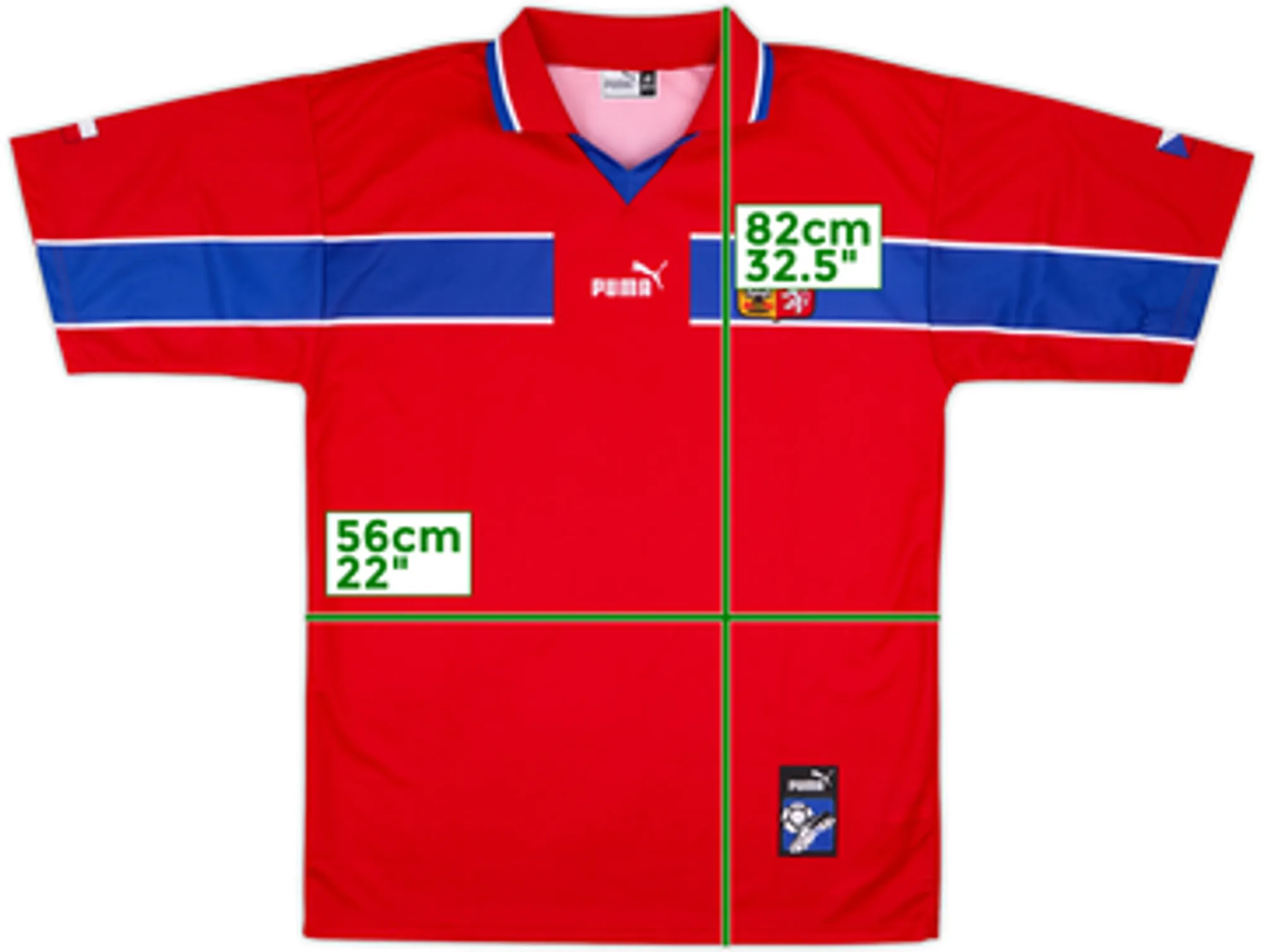 1998-00 Czech Republic Basic Home Shirt - 10/10 - (XL)