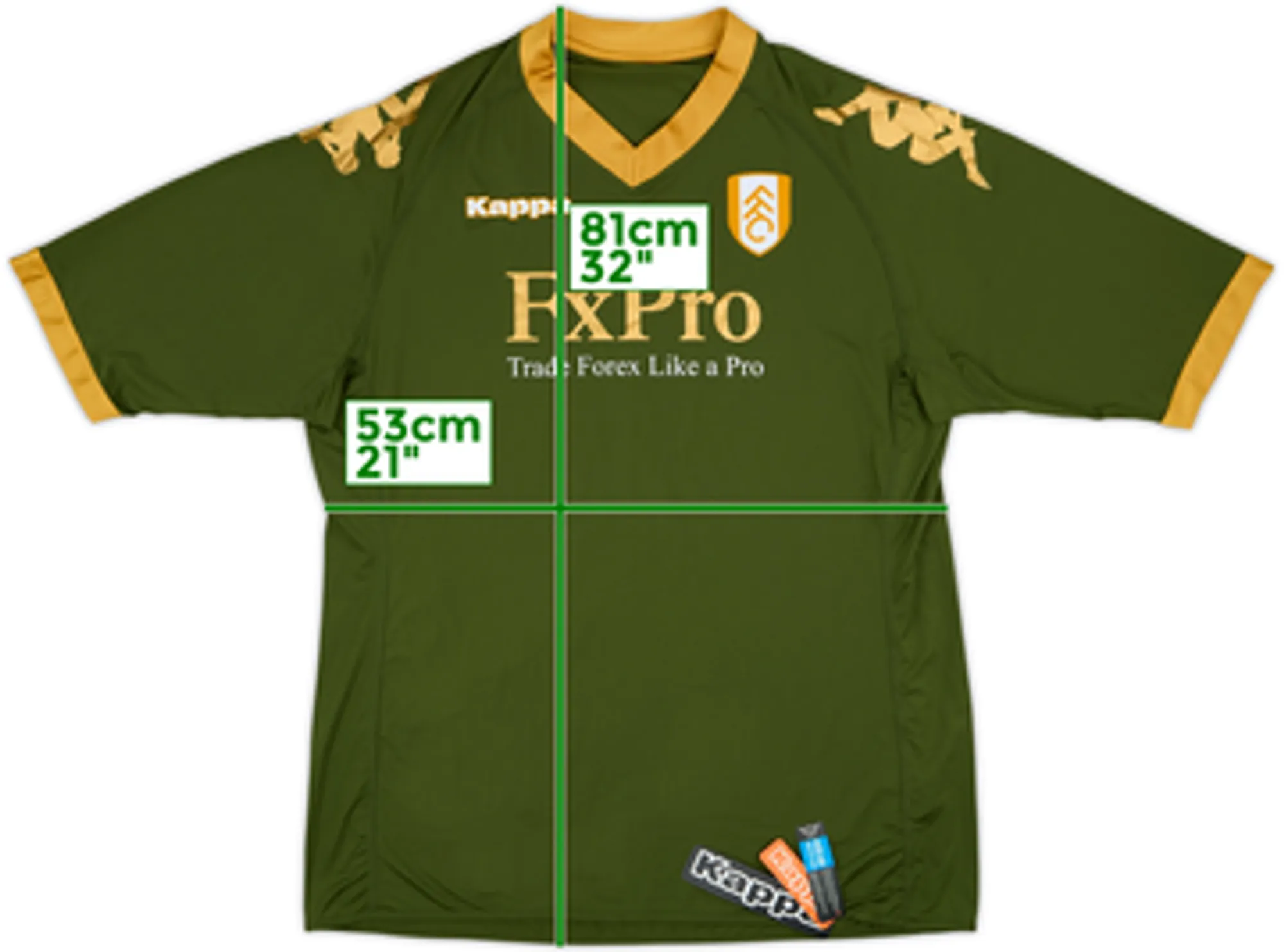 2010-11 Fulham Third Shirt (3XL)