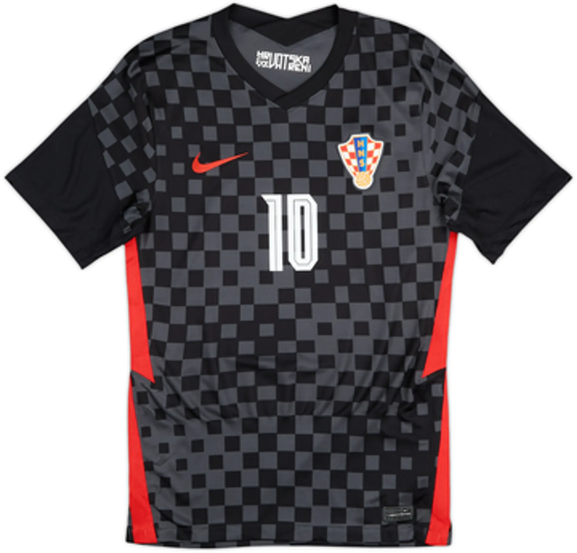 2020-21 Croatia Away Shirt Modric #10 - 7/10 - (XS)