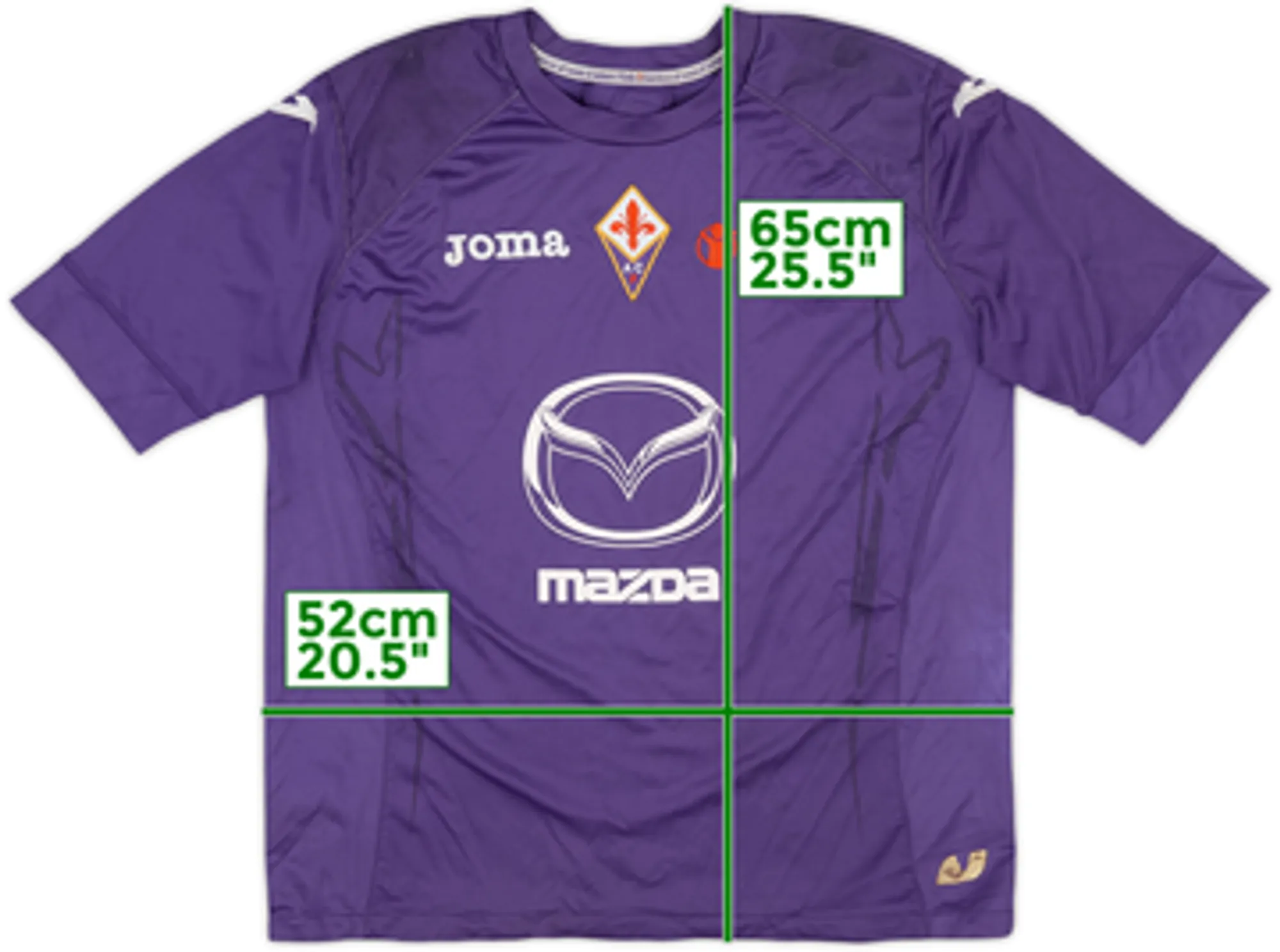 2012-13 Fiorentina Home Shirt - 6/10 - (M)