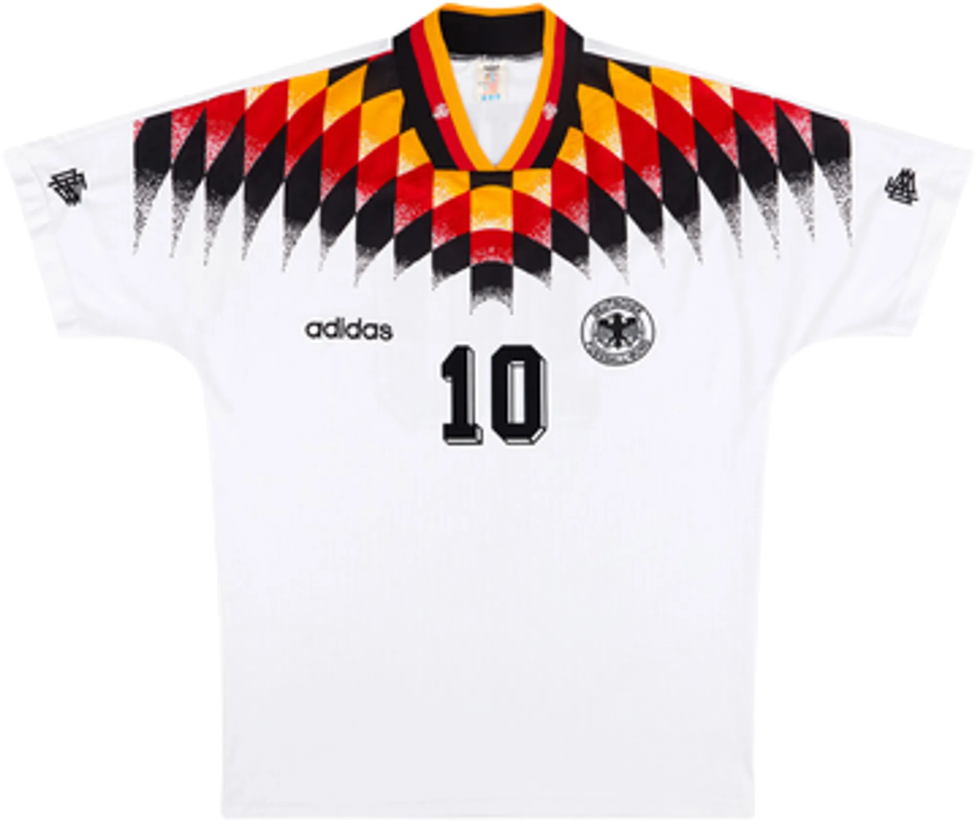 1994-96 Germany Home Shirt Matthaus #10EXL