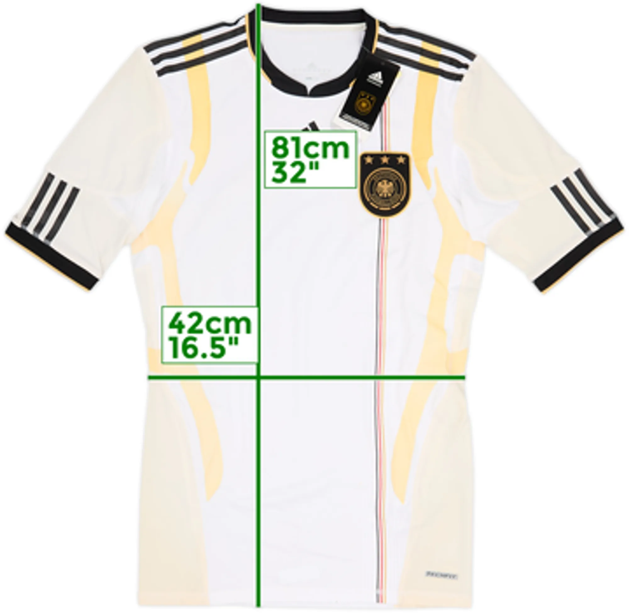 2010-11 Germany Player Issue TechFit Home Shirt (L)