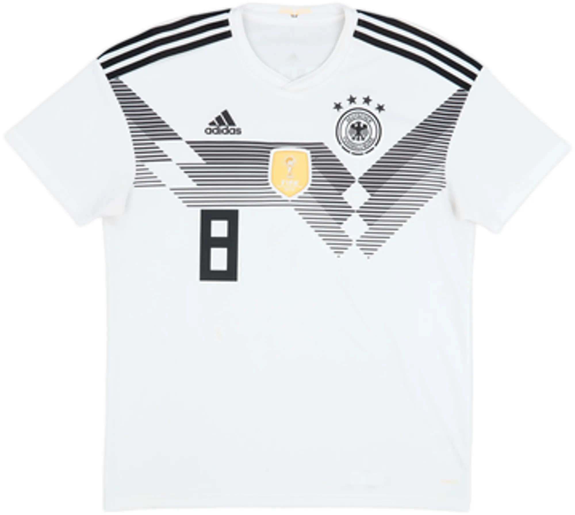 2018-19 Germany Home Shirt Kroos #8 - 5/10 - (L)