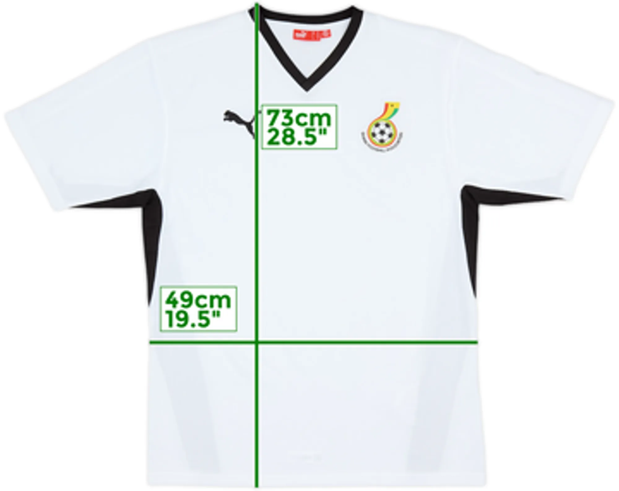2008-09 Ghana Home Shirt - 9/10 - (M)
