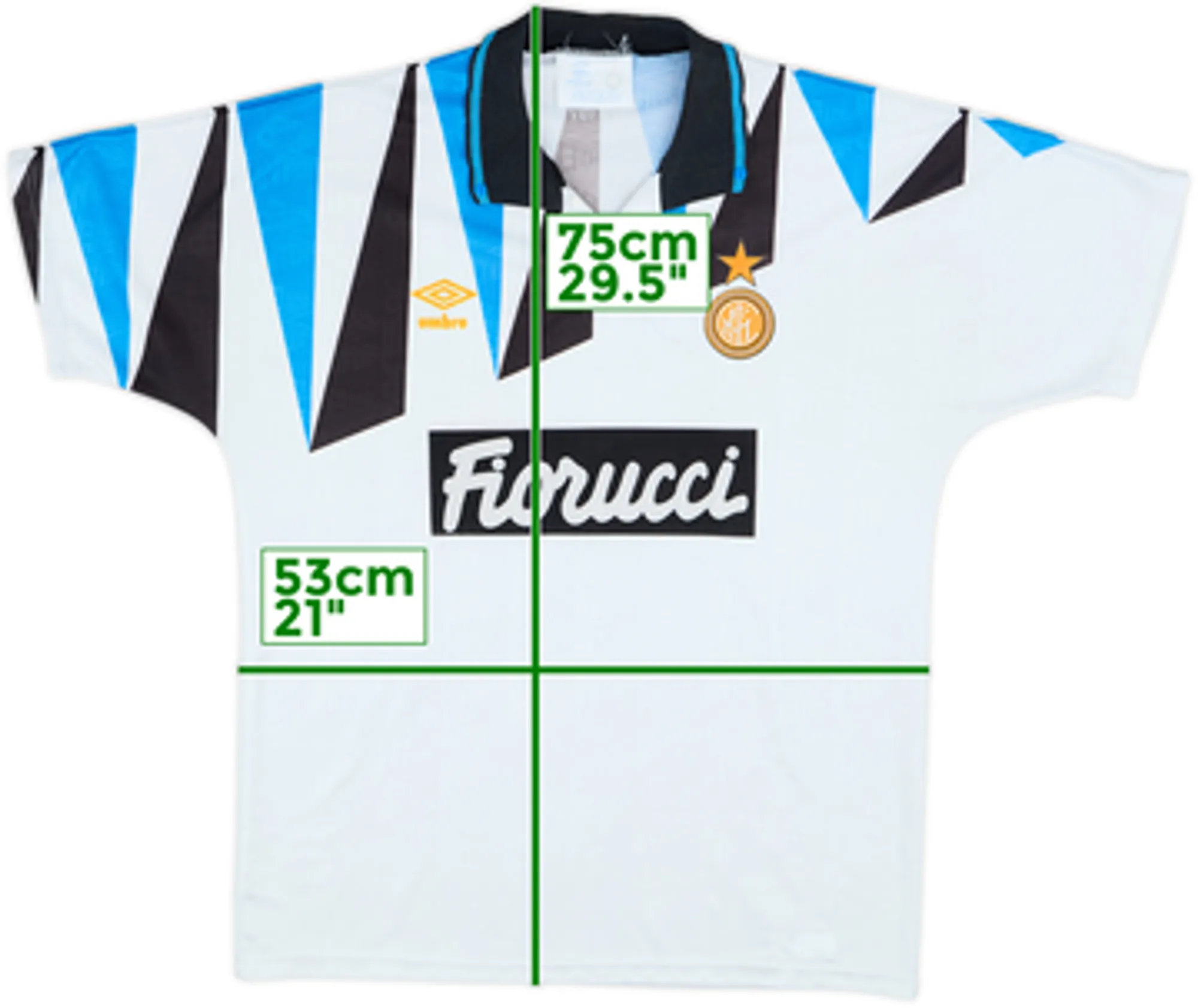 1992-93 Inter Milan Away Shirt - 8/10 - (L)