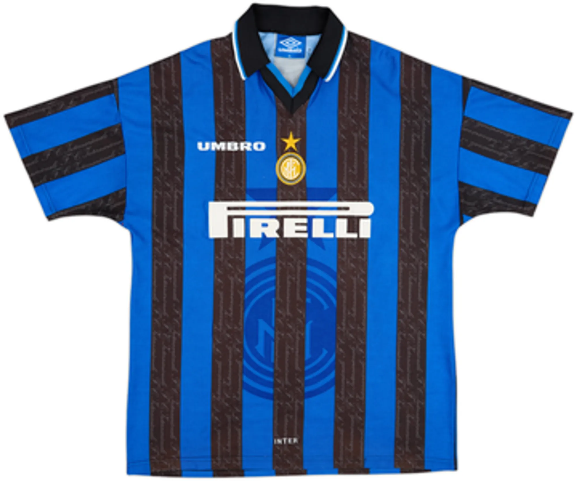 1997-98 Inter Milan Home Shirt Ronaldo #10 - 8/10 - (XL)