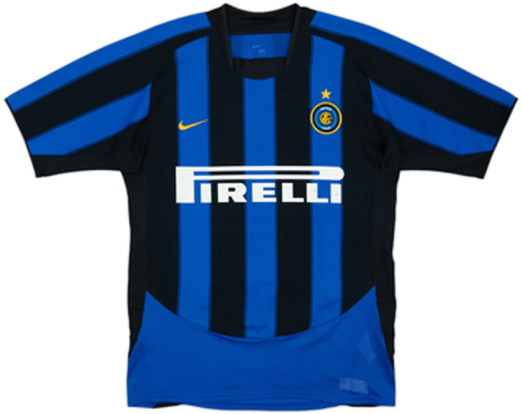 2003-04 Inter Milan Home Shirt J.Zanetti #4 - 7/10 - (S)