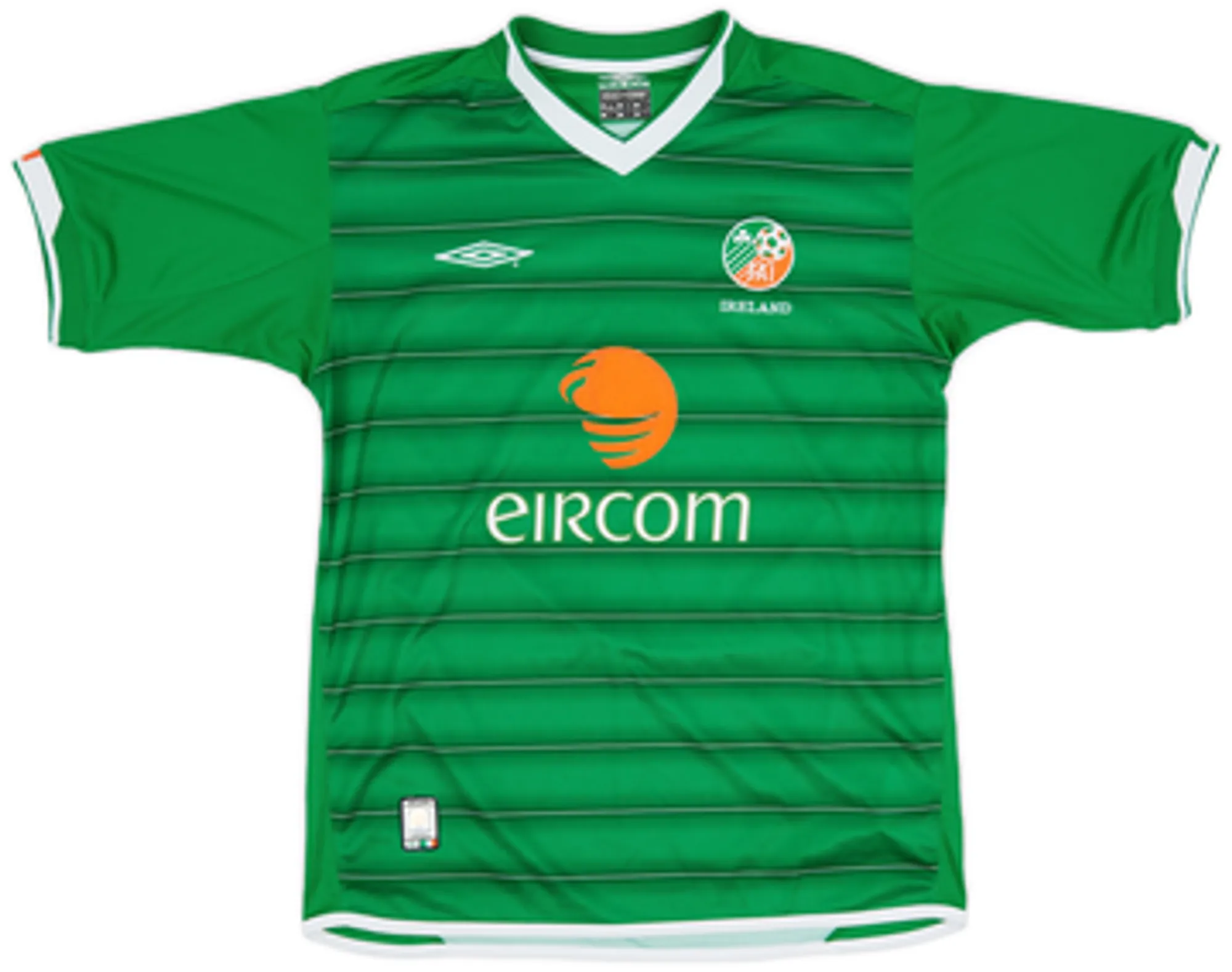 2003-04 Ireland Home Shirt Keane #6VL