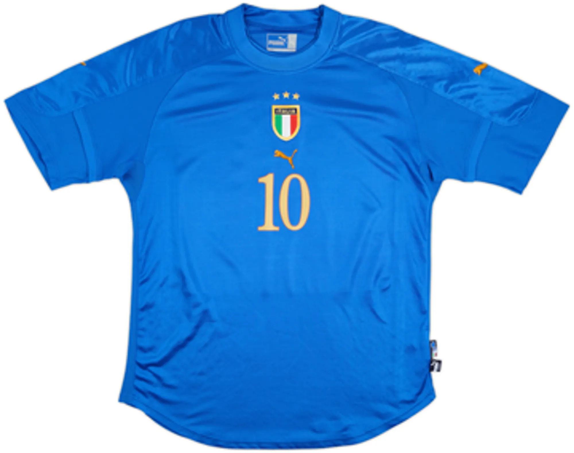 2004-06 Italy Home Shirt Totti #10 - 5/10 - (XL)