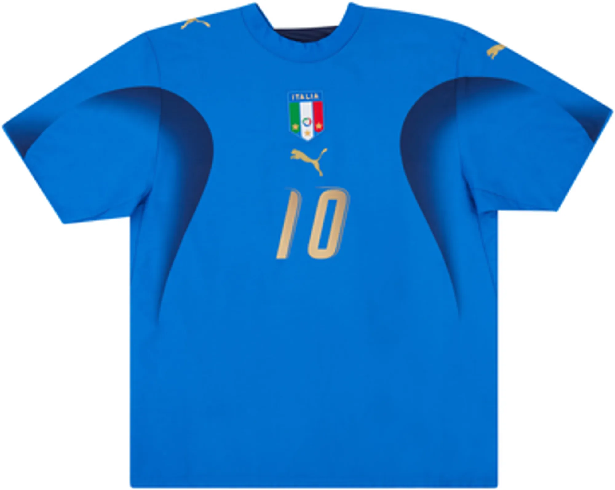2006 Italy Home Shirt Totti #10EXL