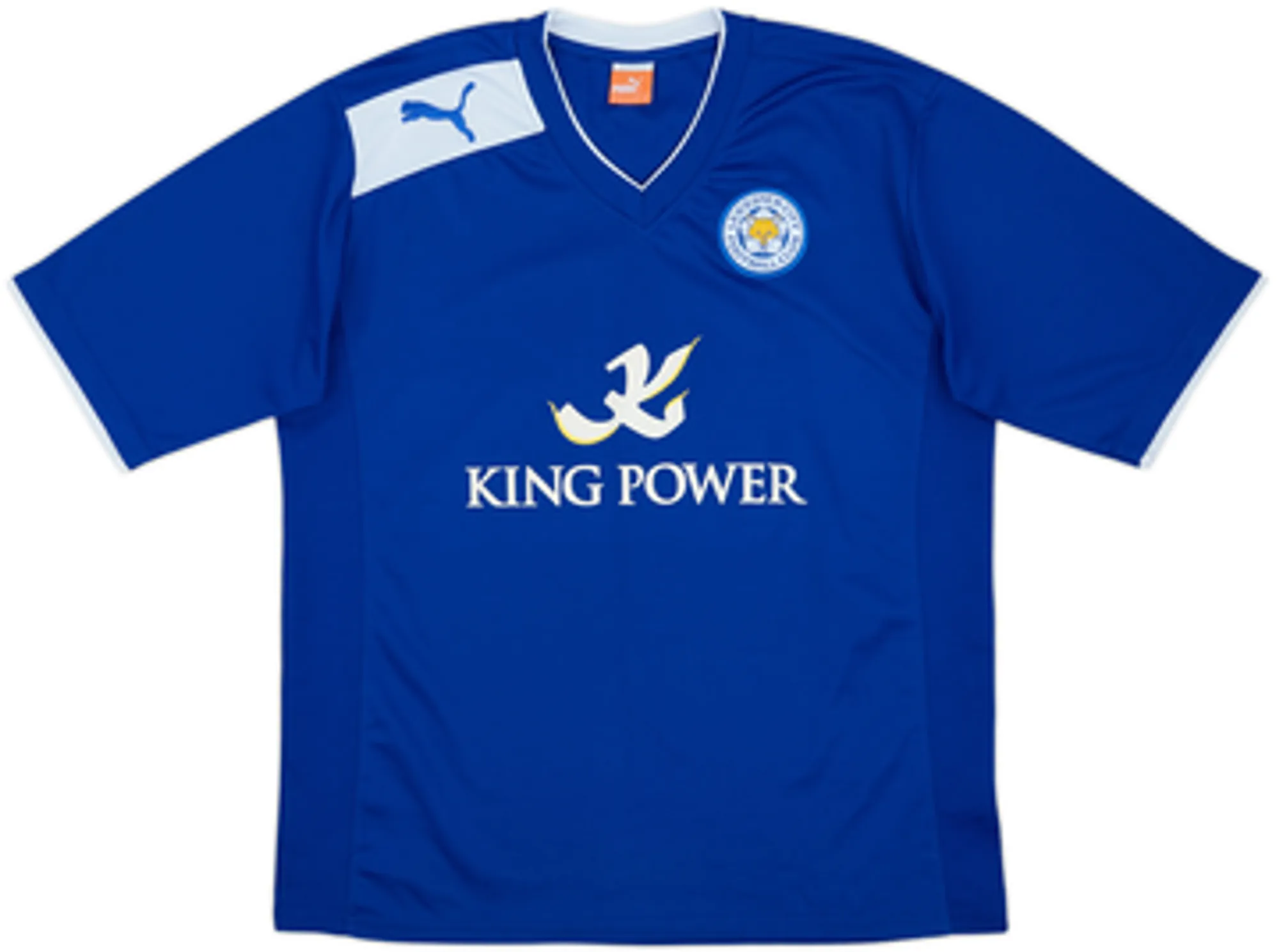 2012-13 Leicester Home Shirt Vardy #9 - 7/10 - (XL)