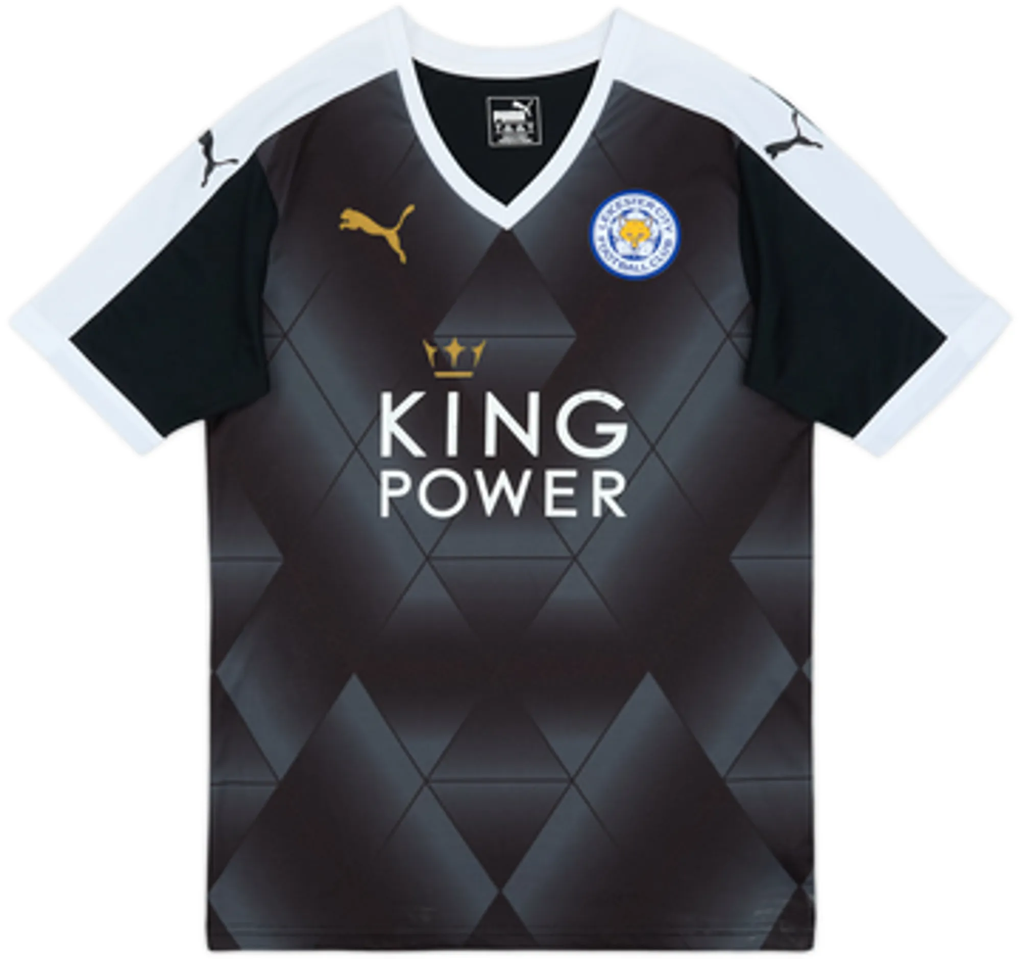 2015-16 Leicester Away Shirt Vardy #9 - 7/10 - (S)