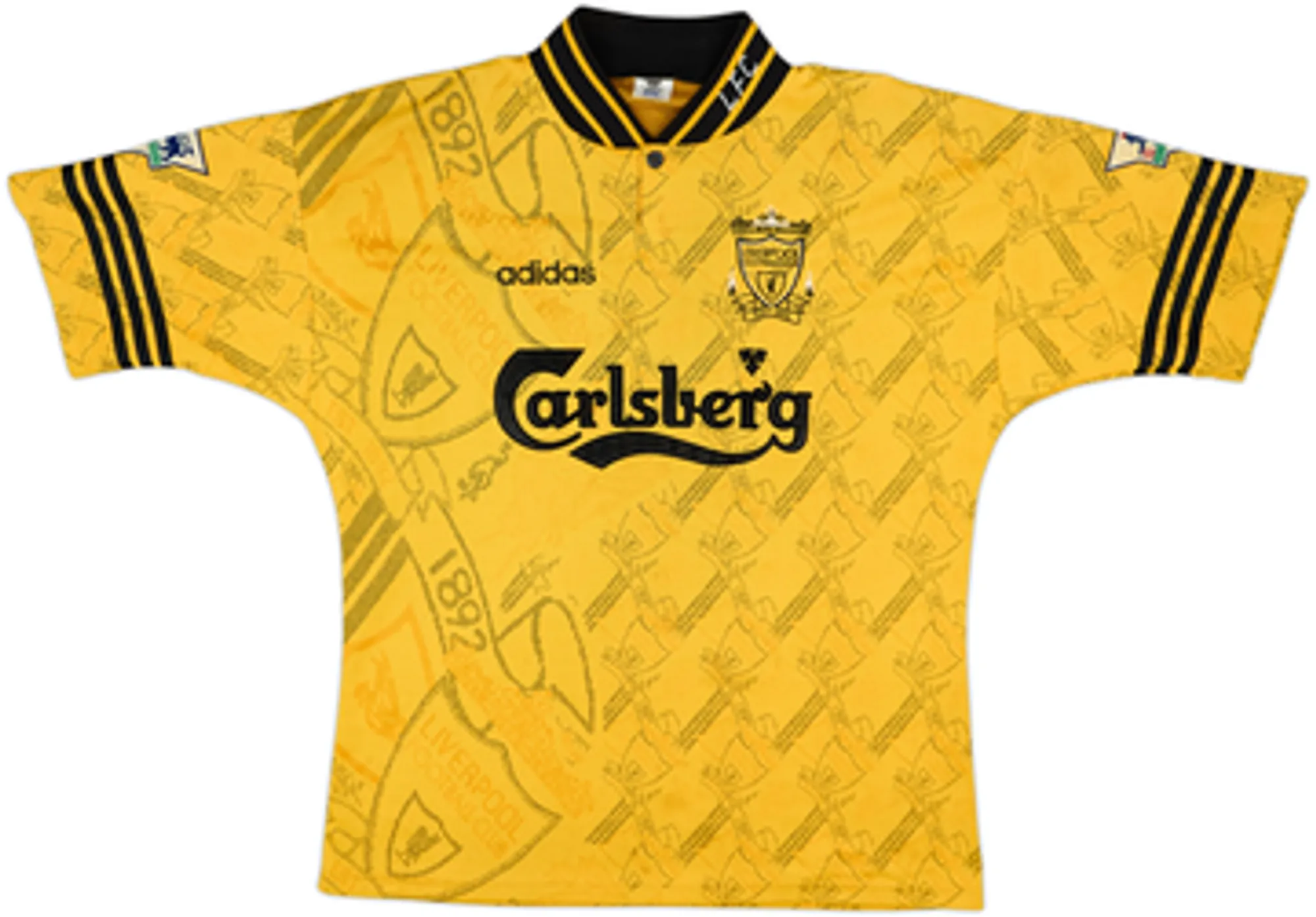 1994-96 Liverpool Third Shirt Redknapp #15 - 7/10 - (L/XL)