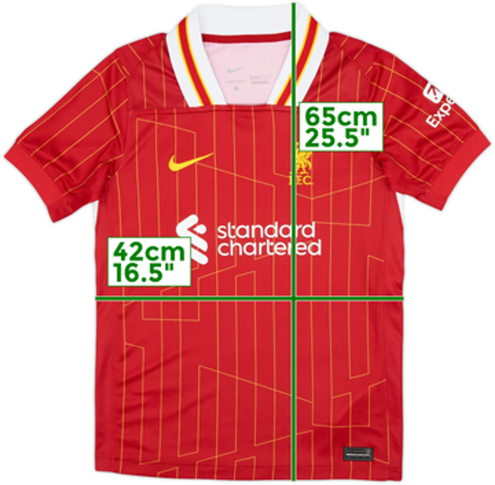 2024-25 Liverpool Home Shirt - 10/10 - (L.Boys)