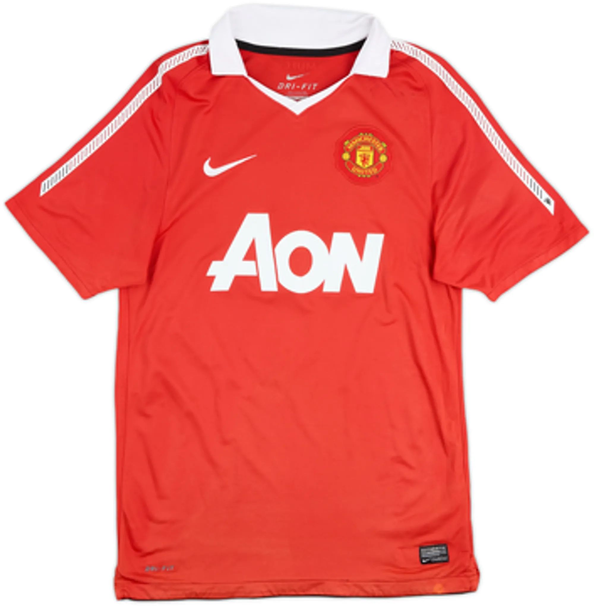 2010-11 Manchester United Home Shirt Carrick #16 - 5/10 - (L)