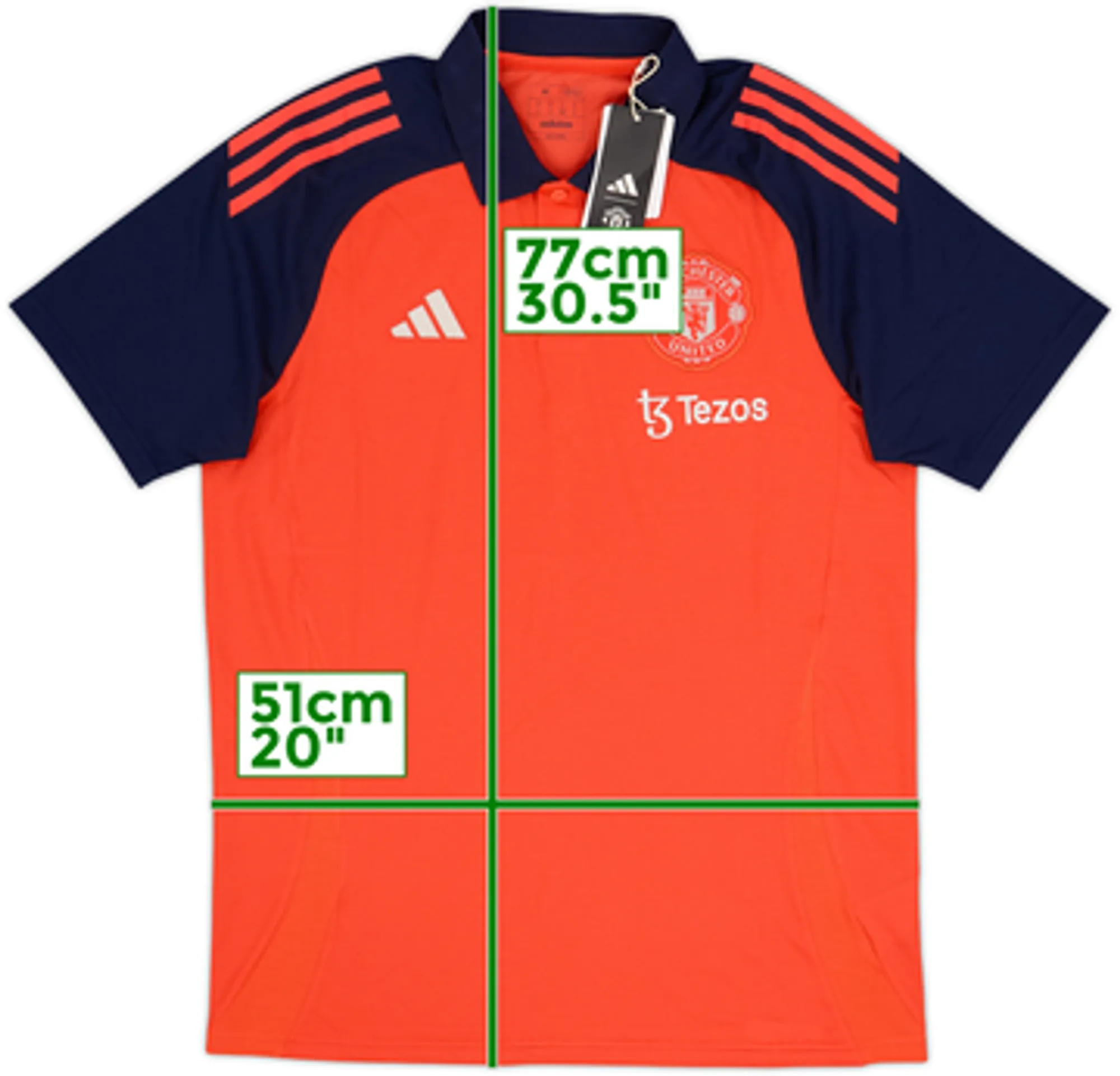 2024-25 Manchester United adidas Polo Shirt (M)