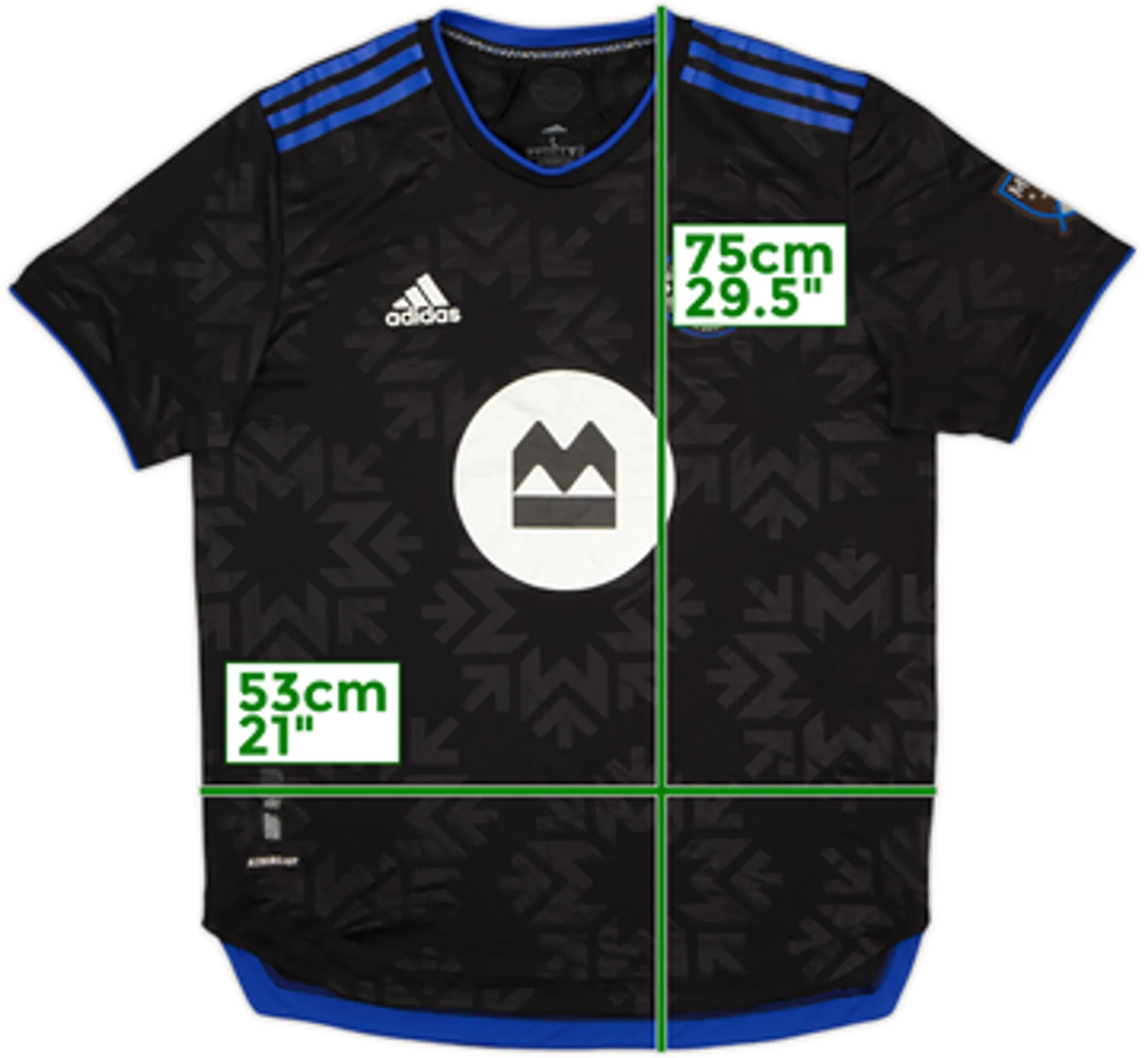 2021-22 Montreal Impact Authentic Home Shirt - 8/10 - (L)