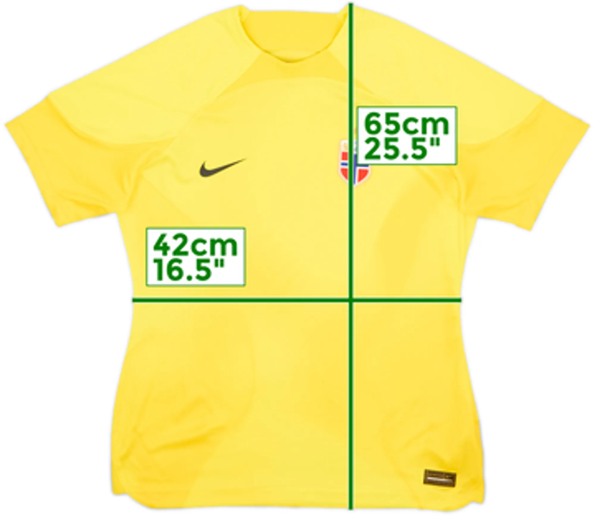 2022-24 Norway Women GK S/S Shirt - 9/10 - (Women's M)