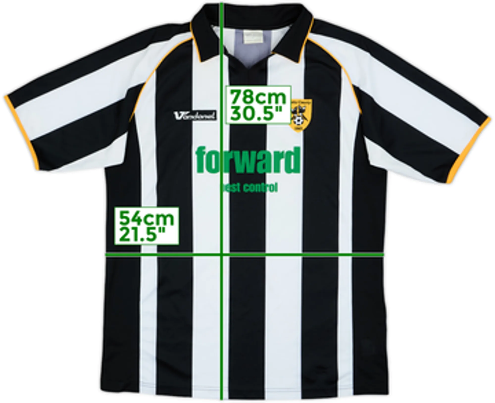 2008-09 Notts County Home Shirt - 8/10 - (L)