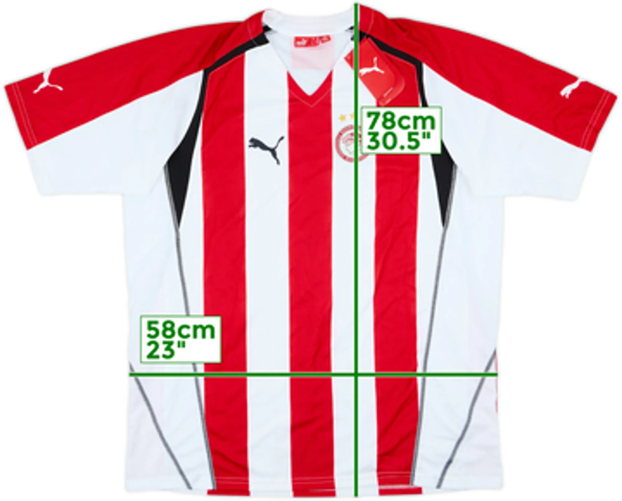 2005-06 Olympiakos Home Shirt (XXL)