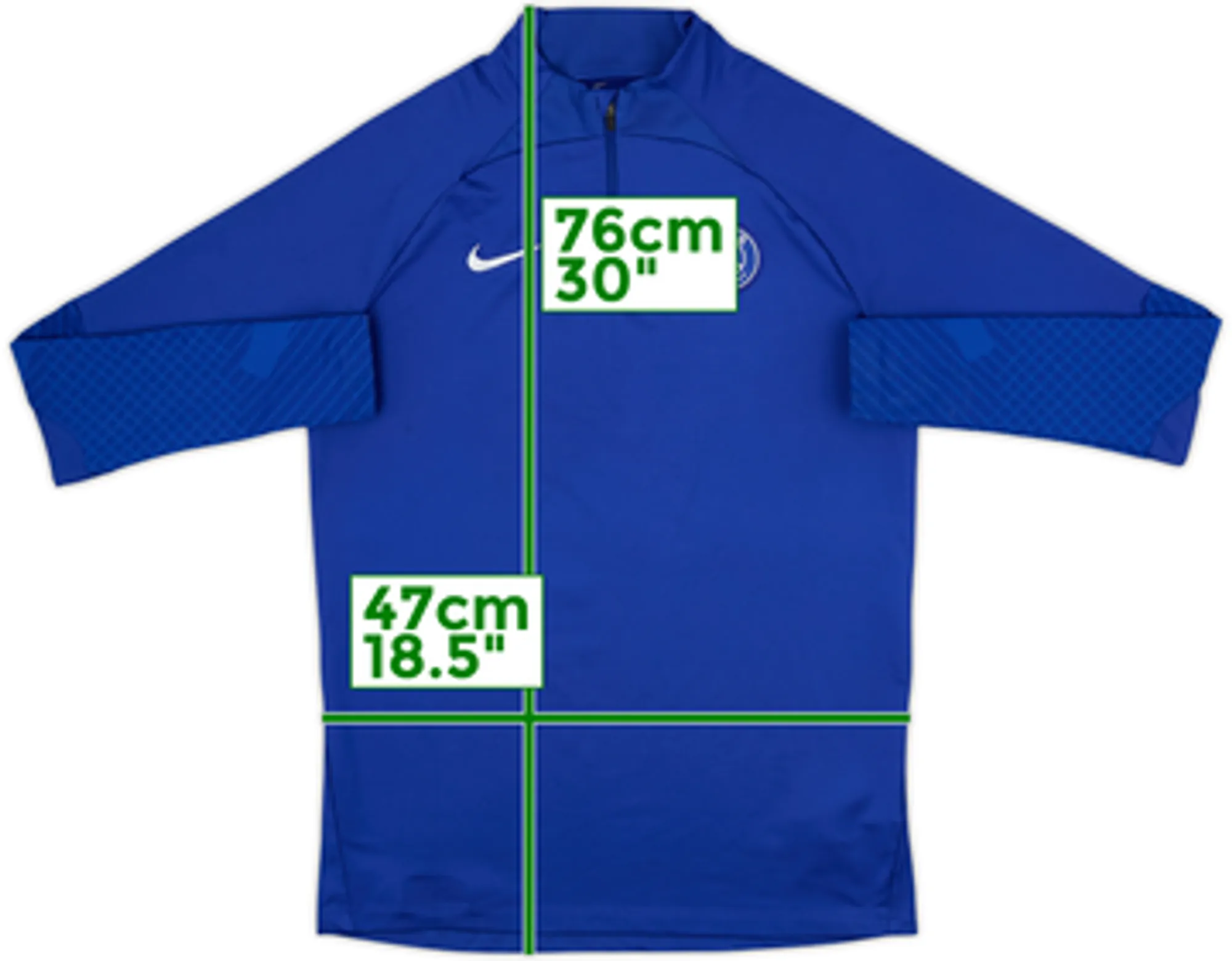 2022-23 Paris Saint-Germain Nike 1/4 Zip Training Top - 8/10 - (M)