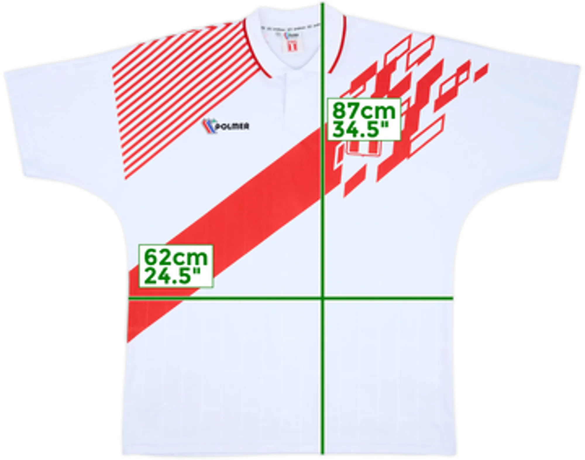 1993-96 Peru Home Shirt - 10/10 - (XXL)