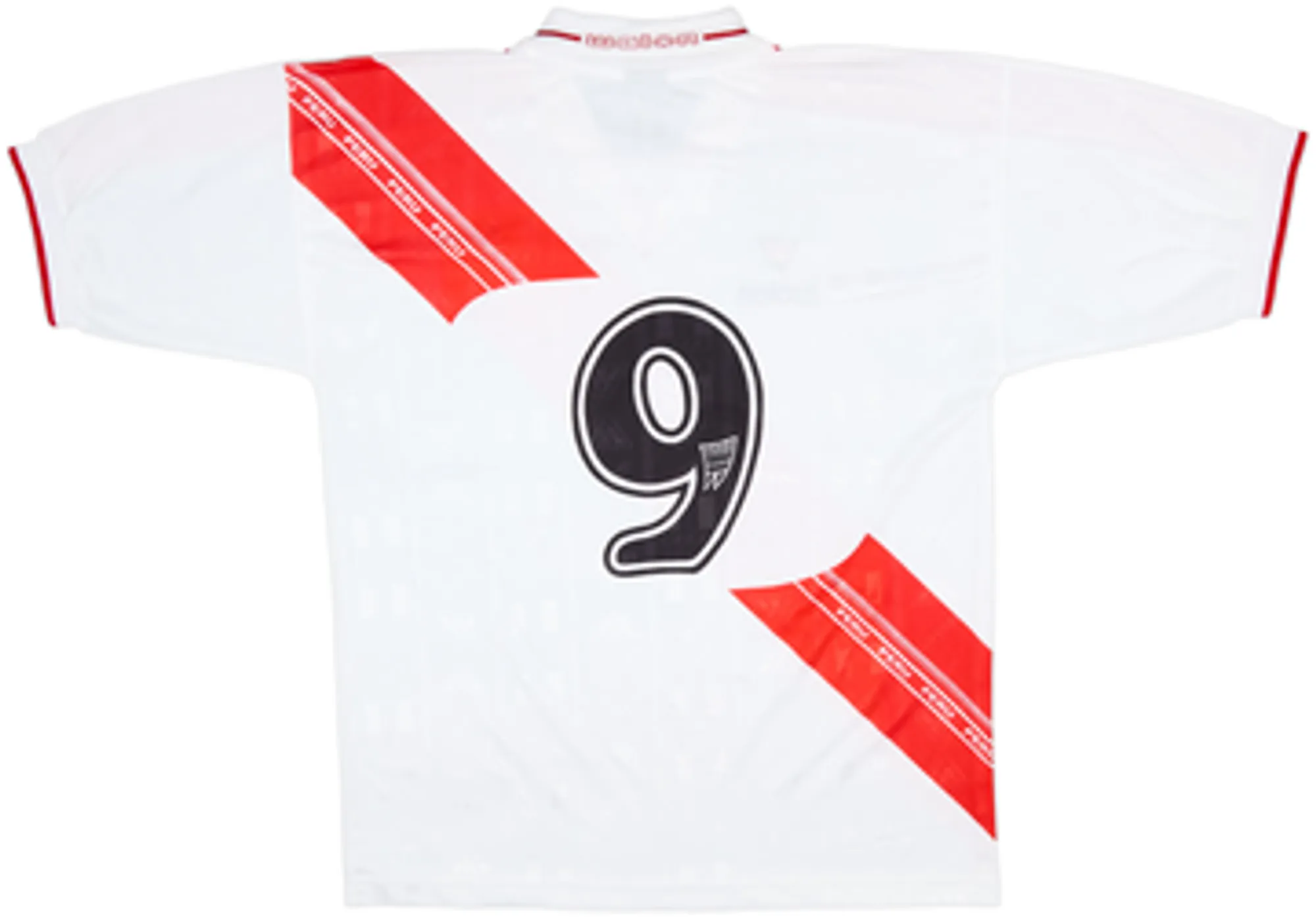 2000-01 Peru Home Shirt #9 - 10/10 - (L)