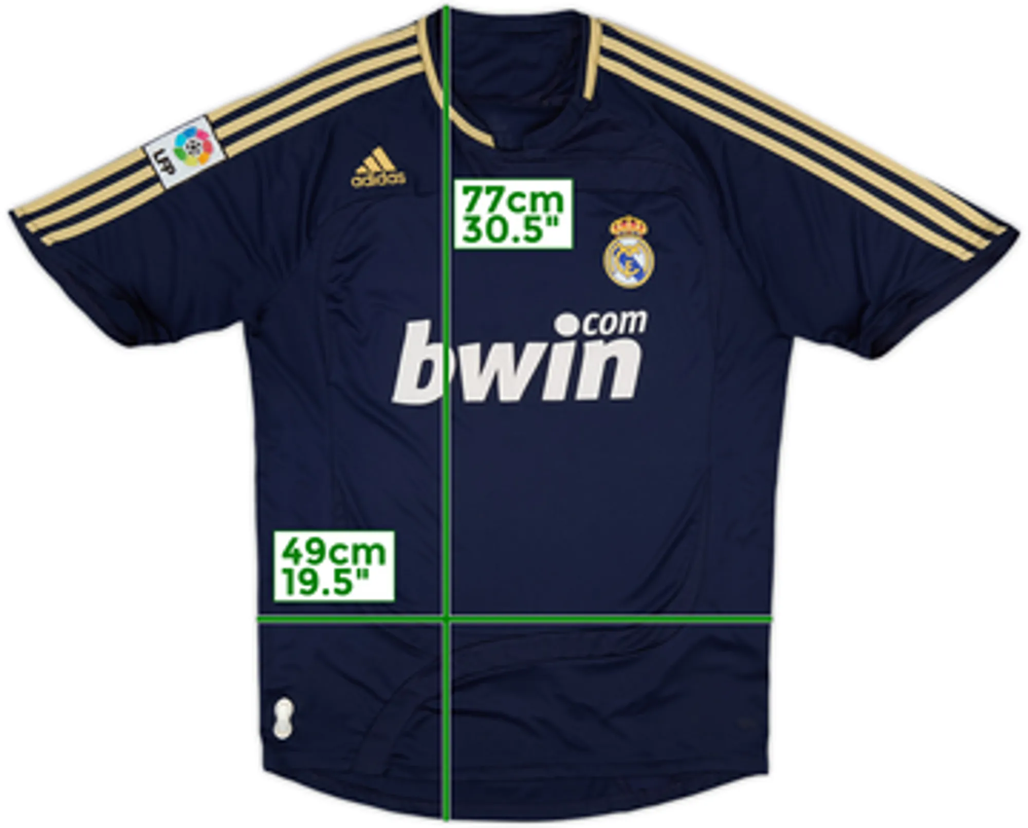 2007-08 Real Madrid Away Shirt - 5/10 - (M)