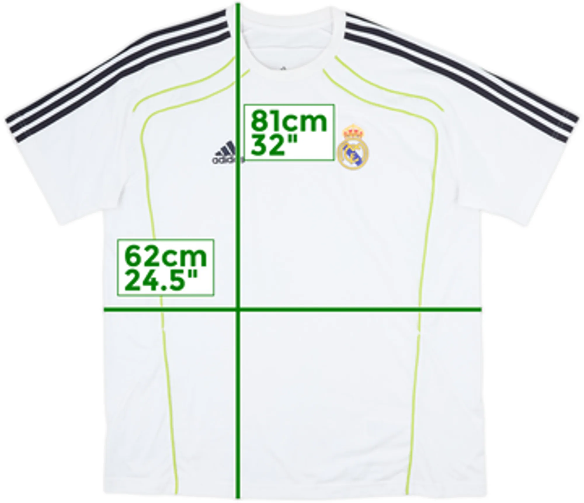 2024-25 Real Madrid adidas Urban Purist Cotton Tee - 6/10 - (XL)