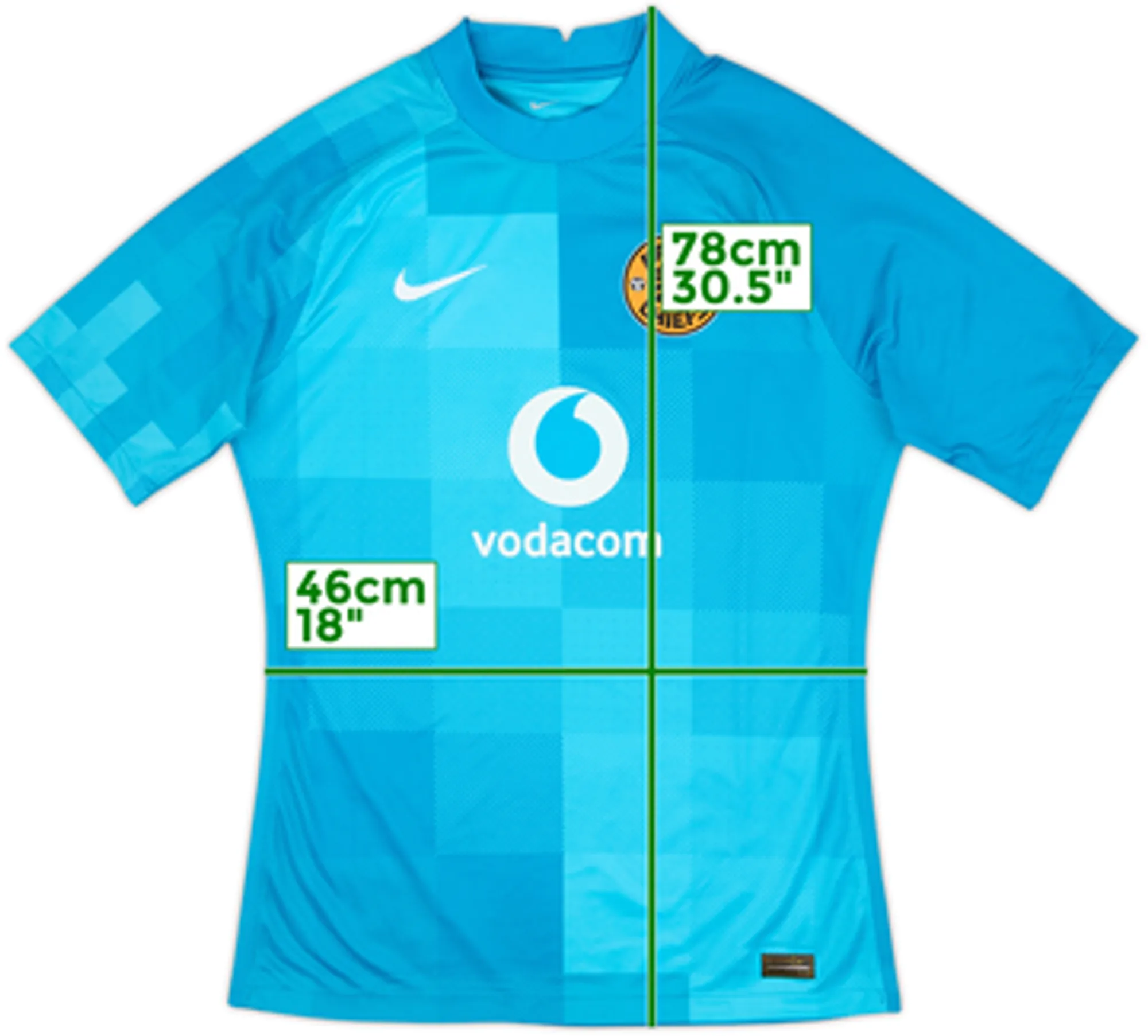 2021-22 Kaizer Chiefs Authentic GK Shirt - 10/10 - (L)