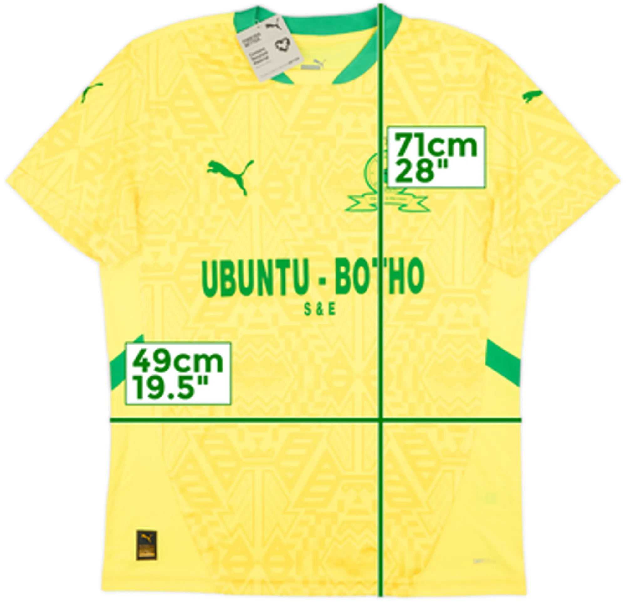 2024-25 Mamelodi Sundowns Home Shirt (M)