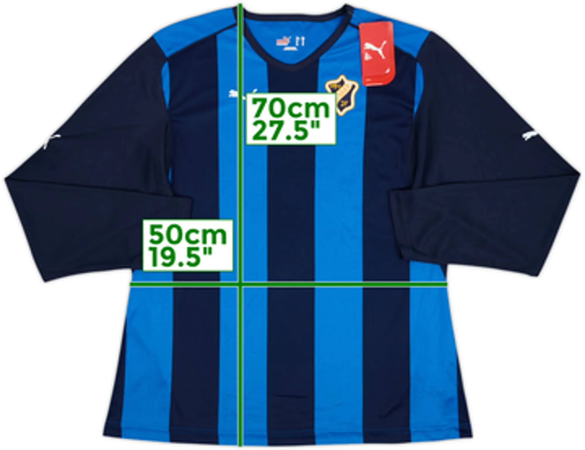 2011 Stabaek Women's Home L/S Shirt (Women's L)