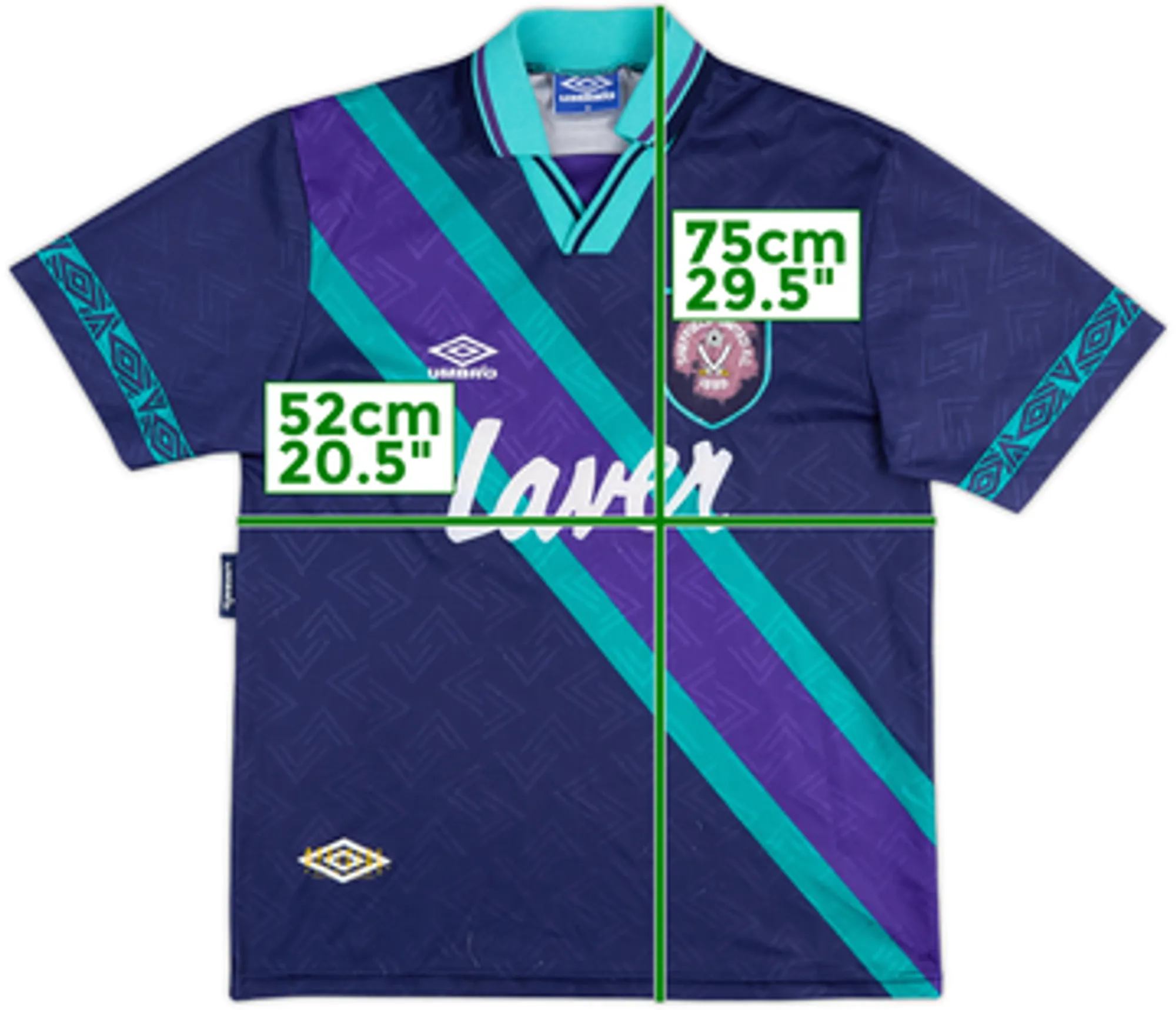 1993-95 Sheffield United Away Shirt - 4/10 - (M)