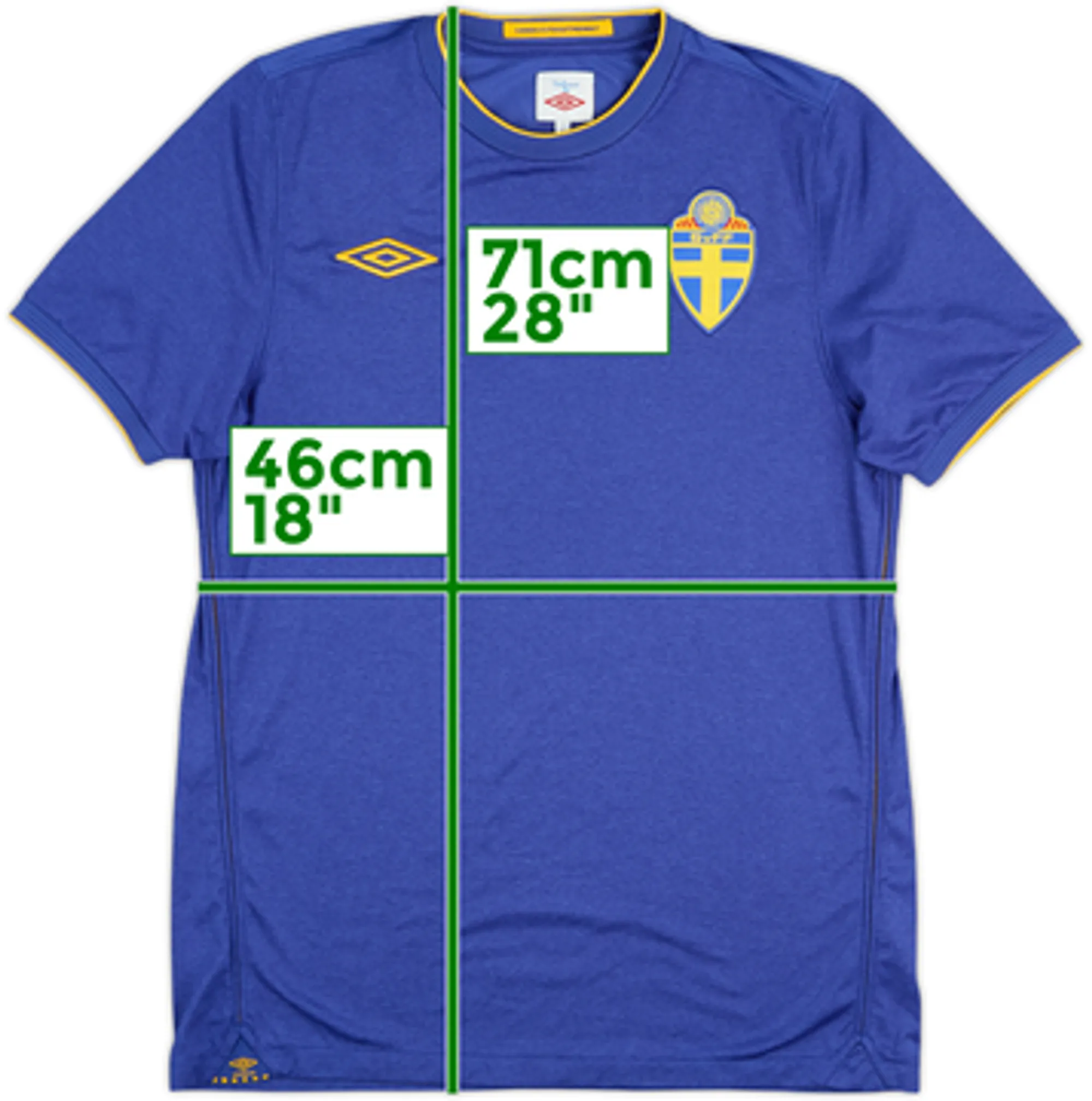 2010-11 Sweden Away Shirt - 6/10 - (S)