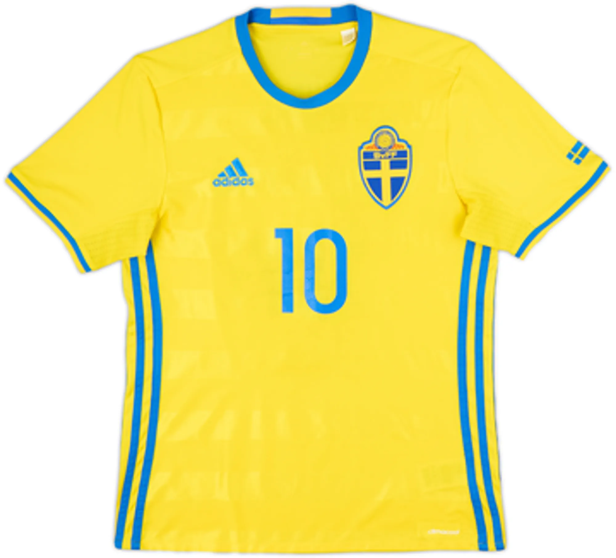 2016-17 Sweden Home Shirt Ibrahimovic #10 - 5/10 - (S)