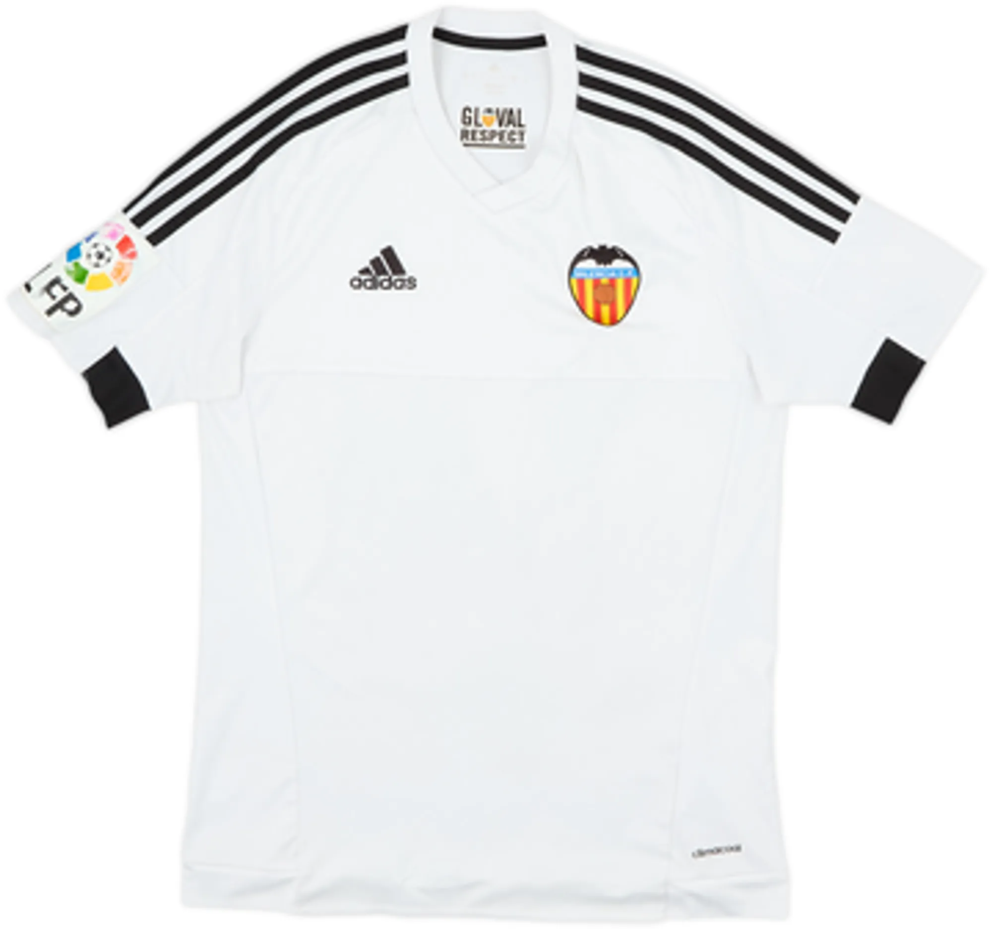2015-16 Valencia Home Shirt Gaya #14 - 6/10 - (S)