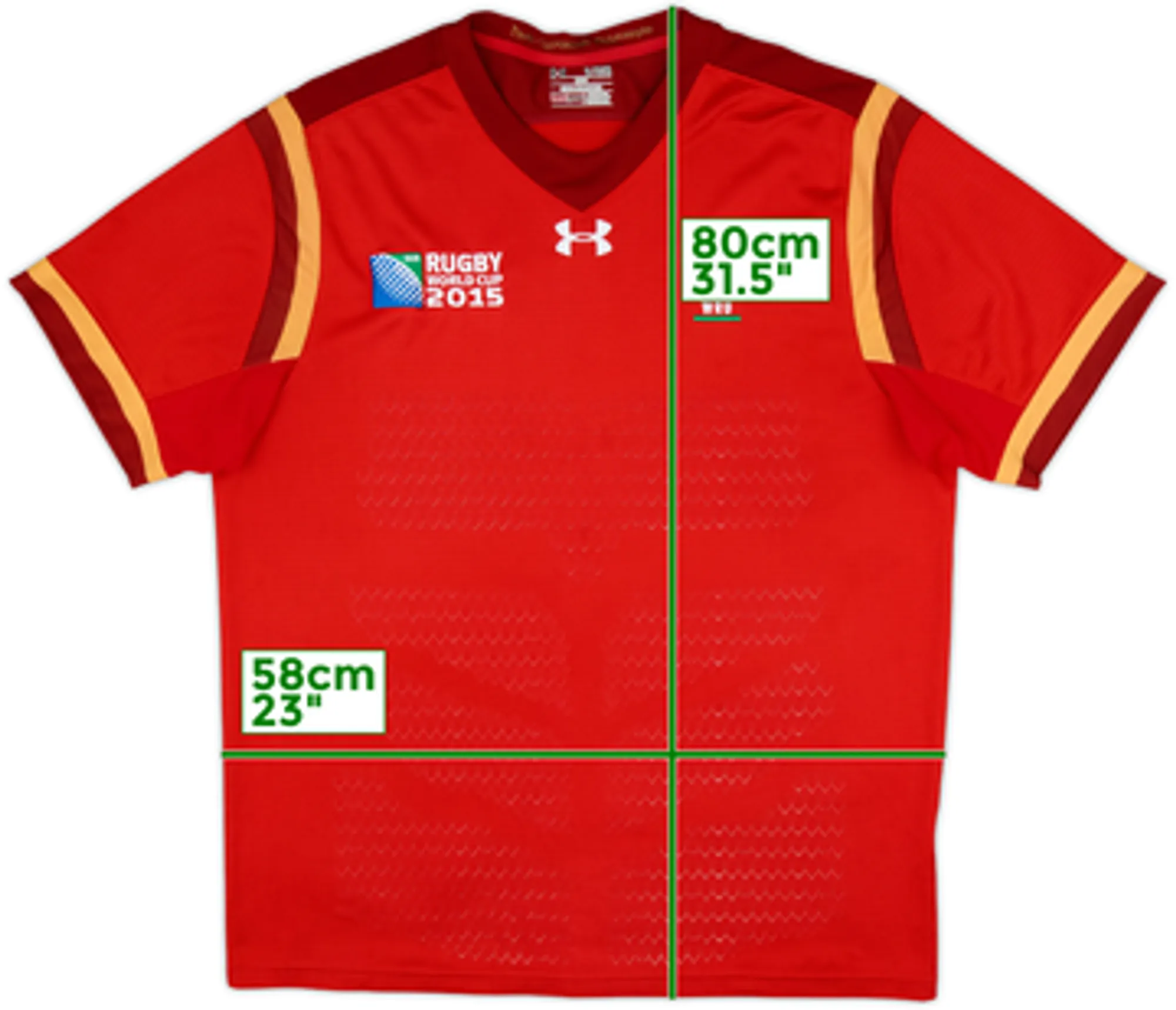 2015 Wales Rugby World Cup Home Shirt - 10/10 - (XL)