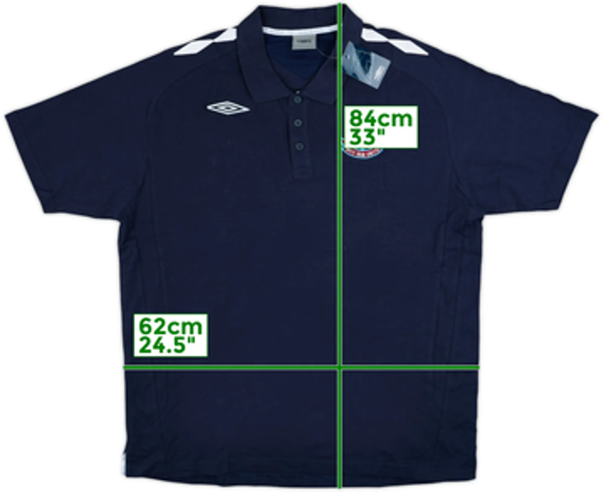 2008-09 West Ham Umbro Polo Shirt (3XL)