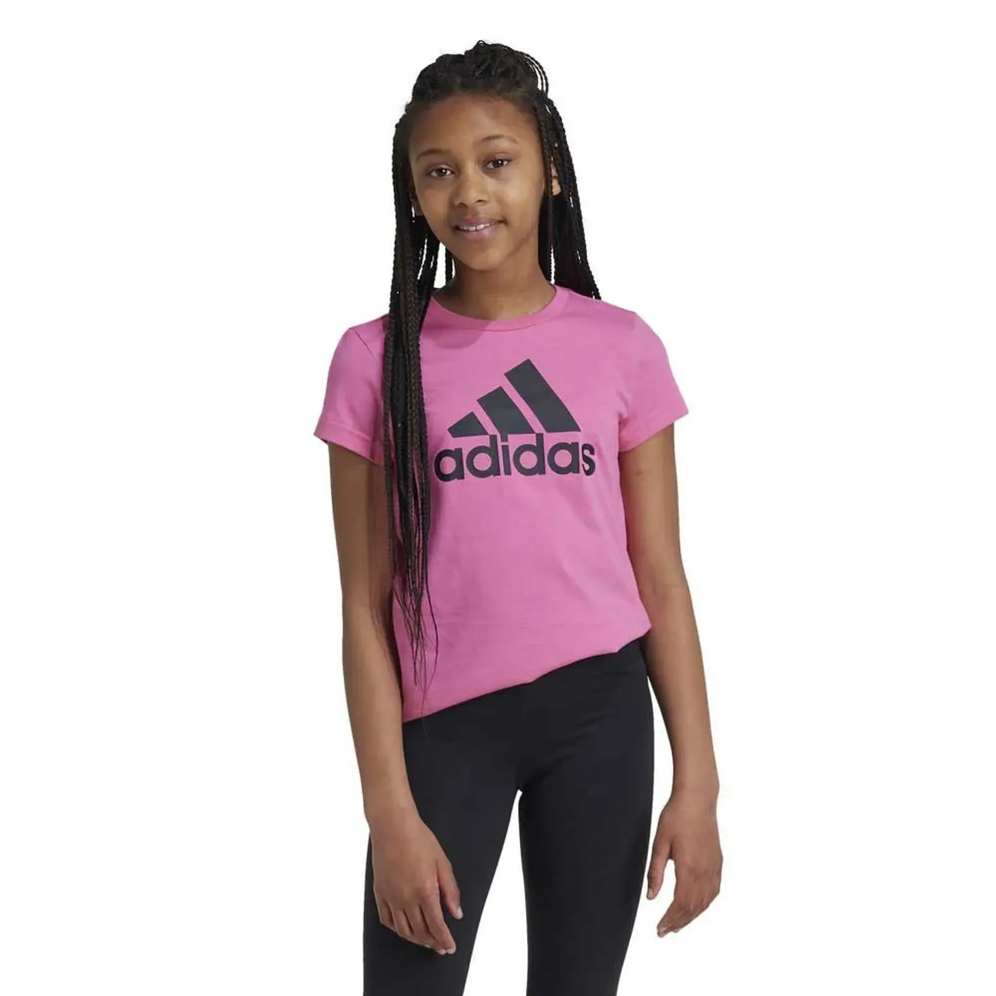 Adidas Essentials Big Logo Cotton Short Sleeve T-shirt